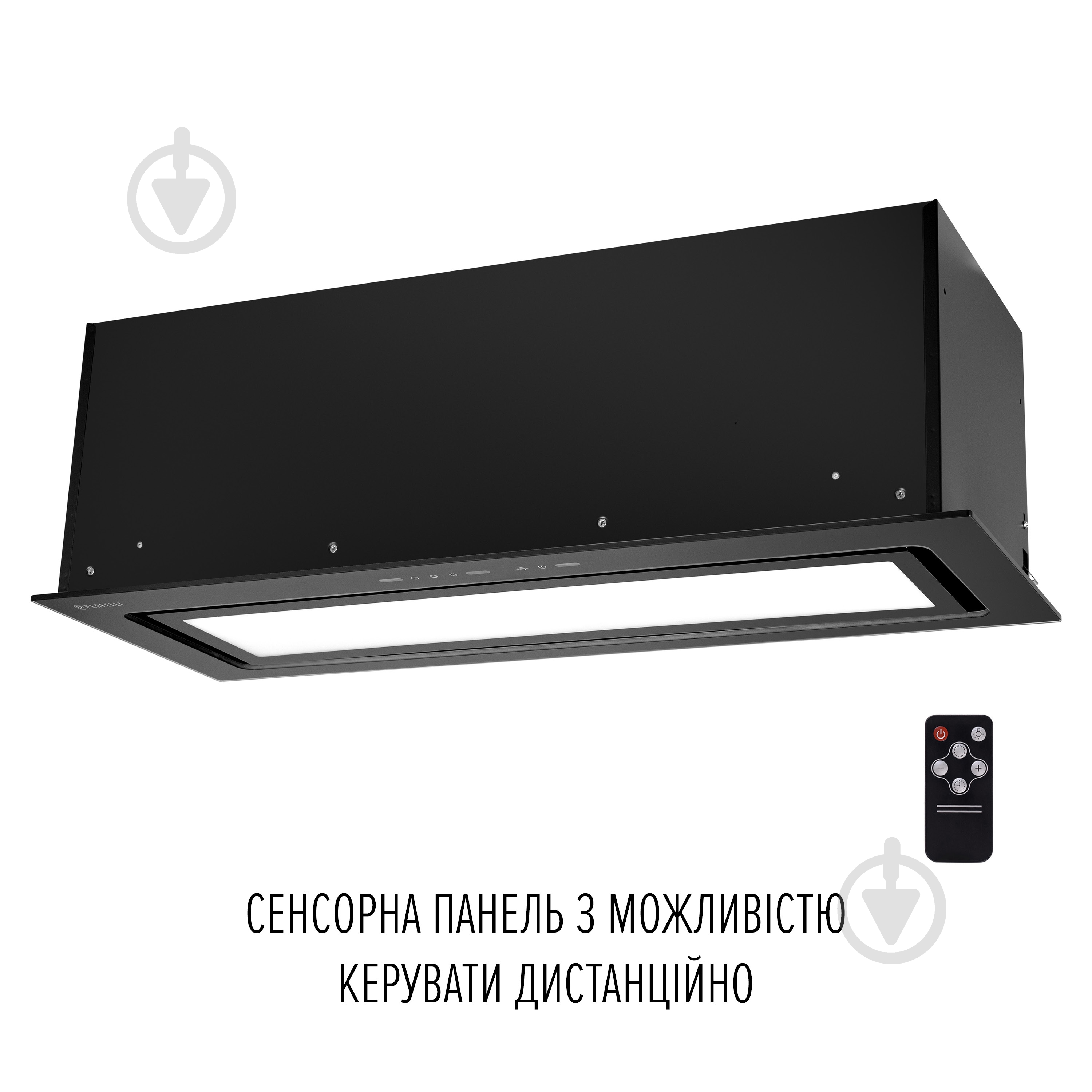 Вытяжка Perfelli Design VISION 9 NERO SILENZIO - фото 7