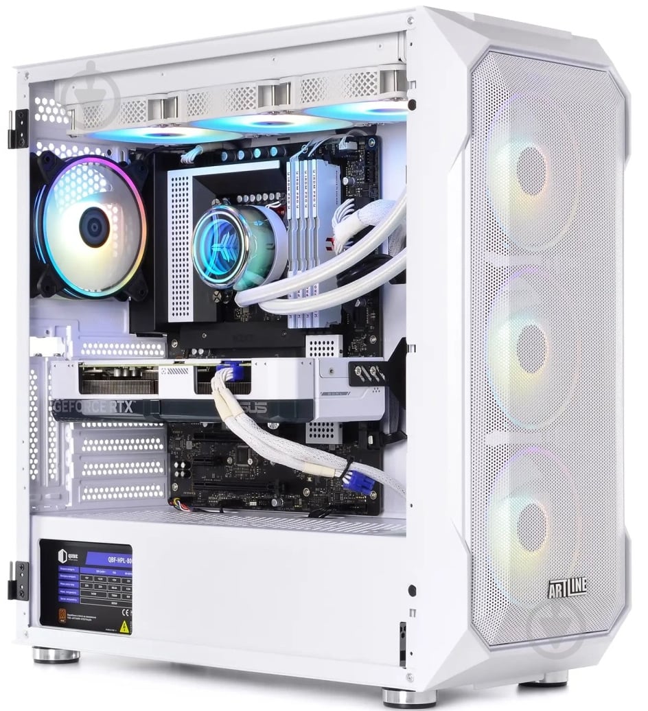 Компьютер Artline Gaming X77WHITE (X77Whitev112Win) white - фото 10 Компьютер Artline Gaming X77WHITE (X77Whitev112Win) white - фото 10