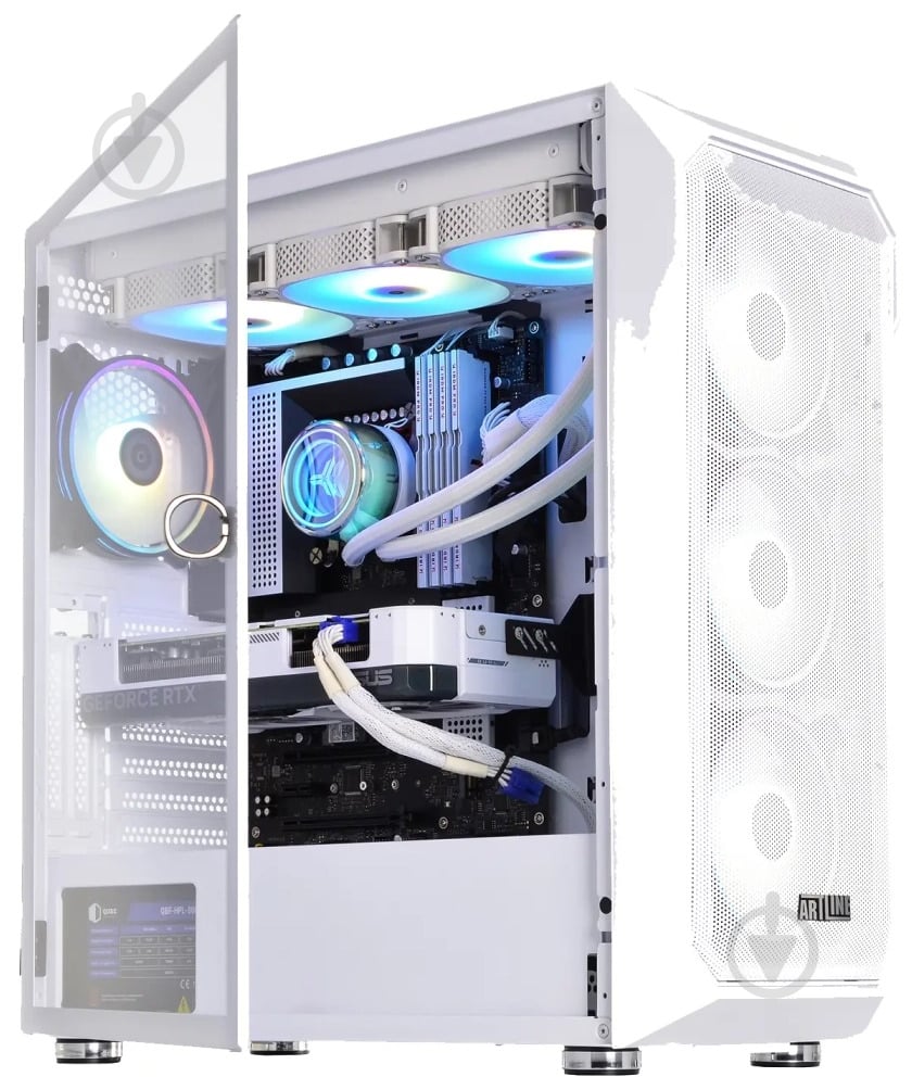 Компьютер Artline Gaming X77WHITE (X77Whitev112Win) white - фото 9 Компьютер Artline Gaming X77WHITE (X77Whitev112Win) white - фото 9