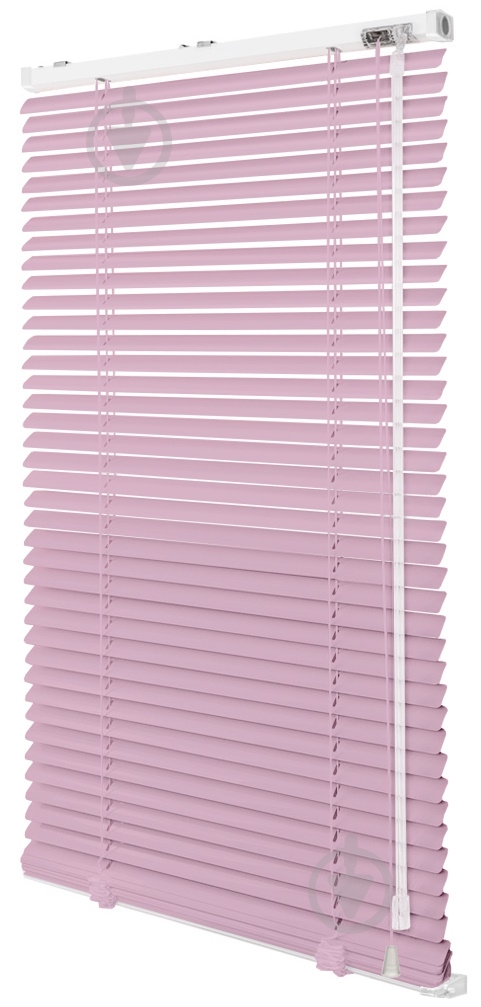 Жалюзі Rollotex алюмінієві горизонтальні з фіксацією 131х180 см світло-бузкові глянцеві - фото 1 Жалюзі Rollotex алюмінієві горизонтальні з фіксацією 131х180 см світло-бузкові глянцеві - фото 1