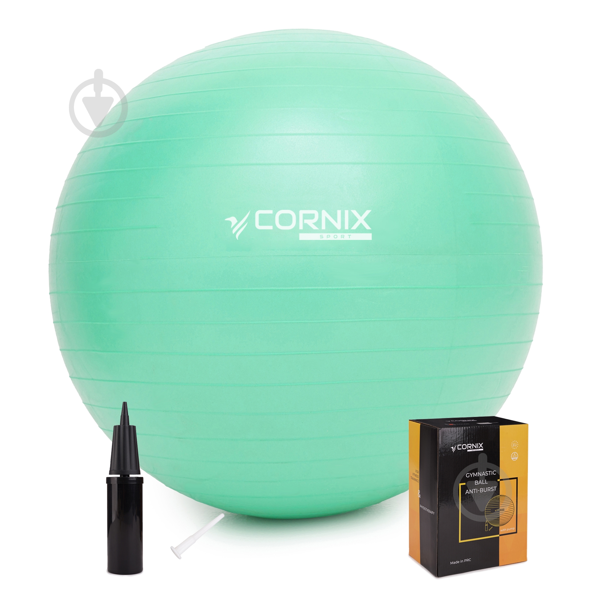 Фітбол Cornix Anti-Burst Mint d55 см XR-0360 - фото 1 Фітбол Cornix Anti-Burst Mint d55 см XR-0360 - фото 1