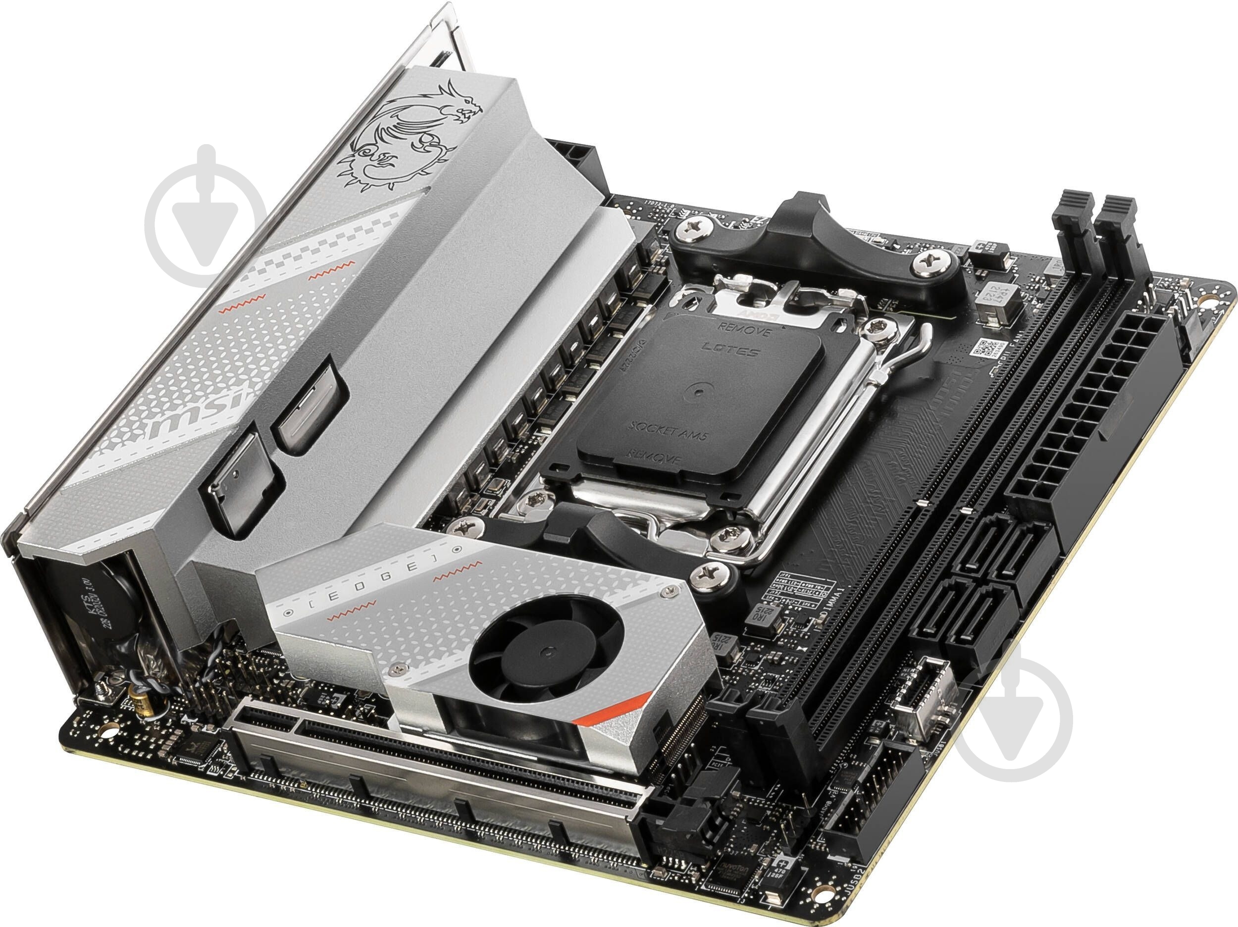 Материнская плата MSI 911-7D73-008 (Socket AM5, AMD B650, mini ITX) - фото 5 Материнская плата MSI 911-7D73-008 (Socket AM5, AMD B650, mini ITX) - фото 5