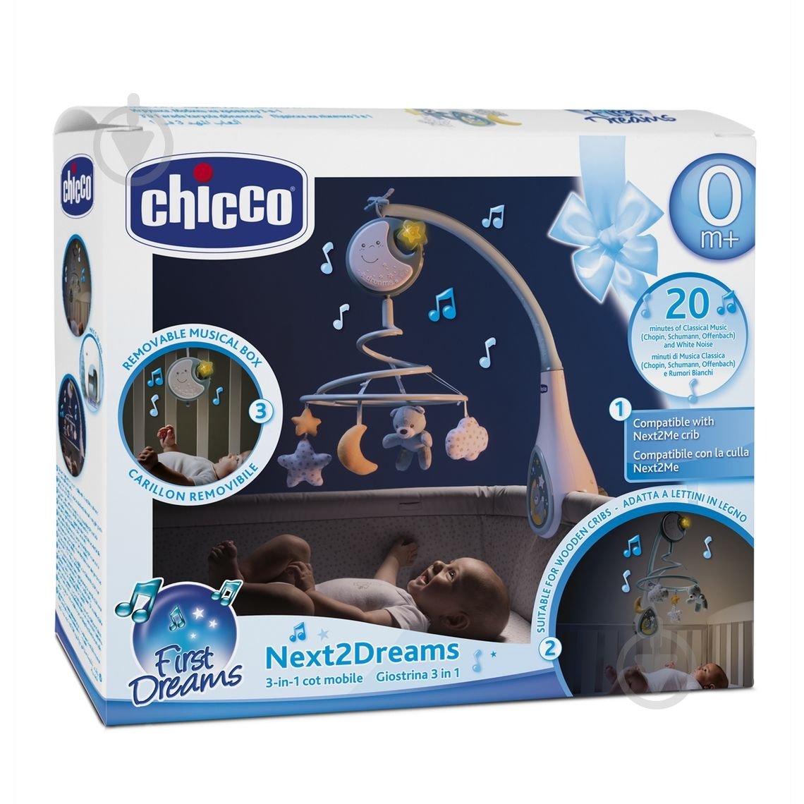 Мобиль Chicco NEXT2DREAMS 07627.20 - фото 3 Мобиль Chicco NEXT2DREAMS 07627.20 - фото 3