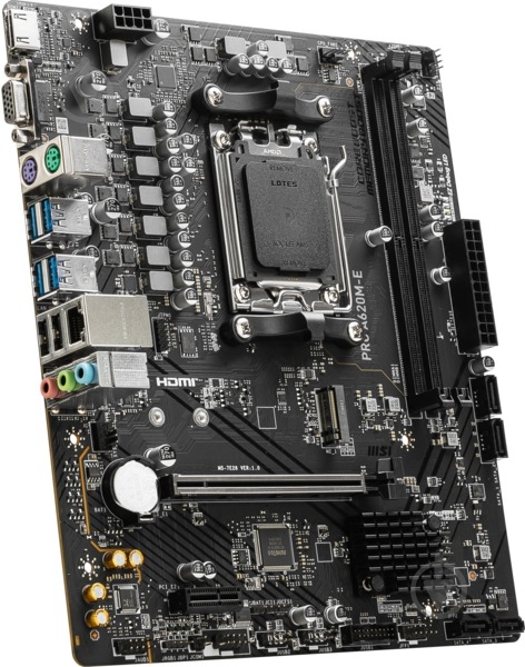 Материнская плата MSI 911-7E28-014 (Socket AM5, AMD A620, micro ATX) - фото 3