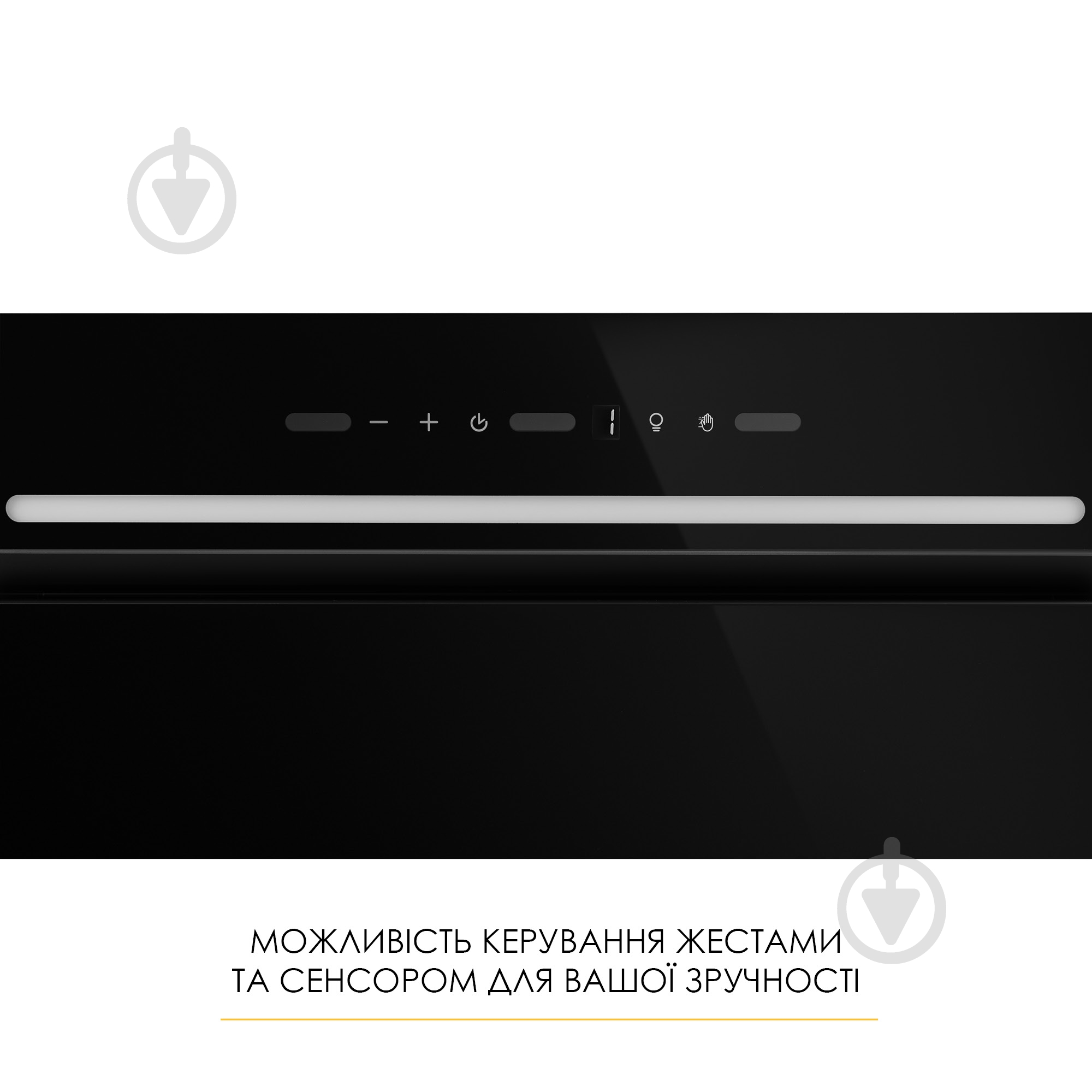 Вытяжка WEILOR LUMINA WBG 66 BLACK - фото 10