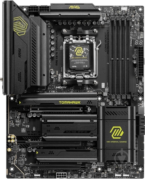 Материнская плата MSI 911-7E51-010 (Socket AM5, AMD X870, ATX) - фото 2 Материнская плата MSI 911-7E51-010 (Socket AM5, AMD X870, ATX) - фото 2