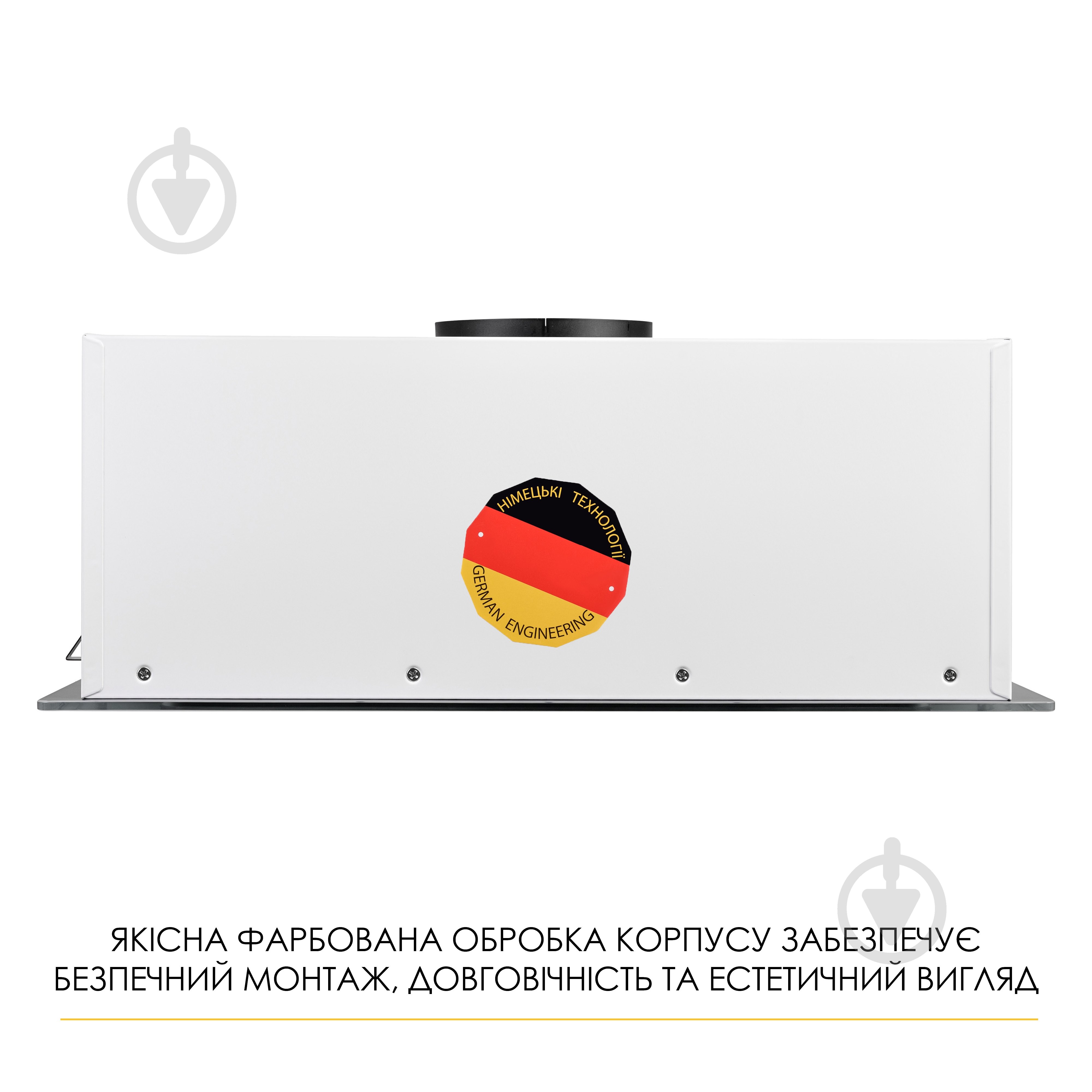 Вытяжка WEILOR LUMINA WBG 68 WHITE - фото 15