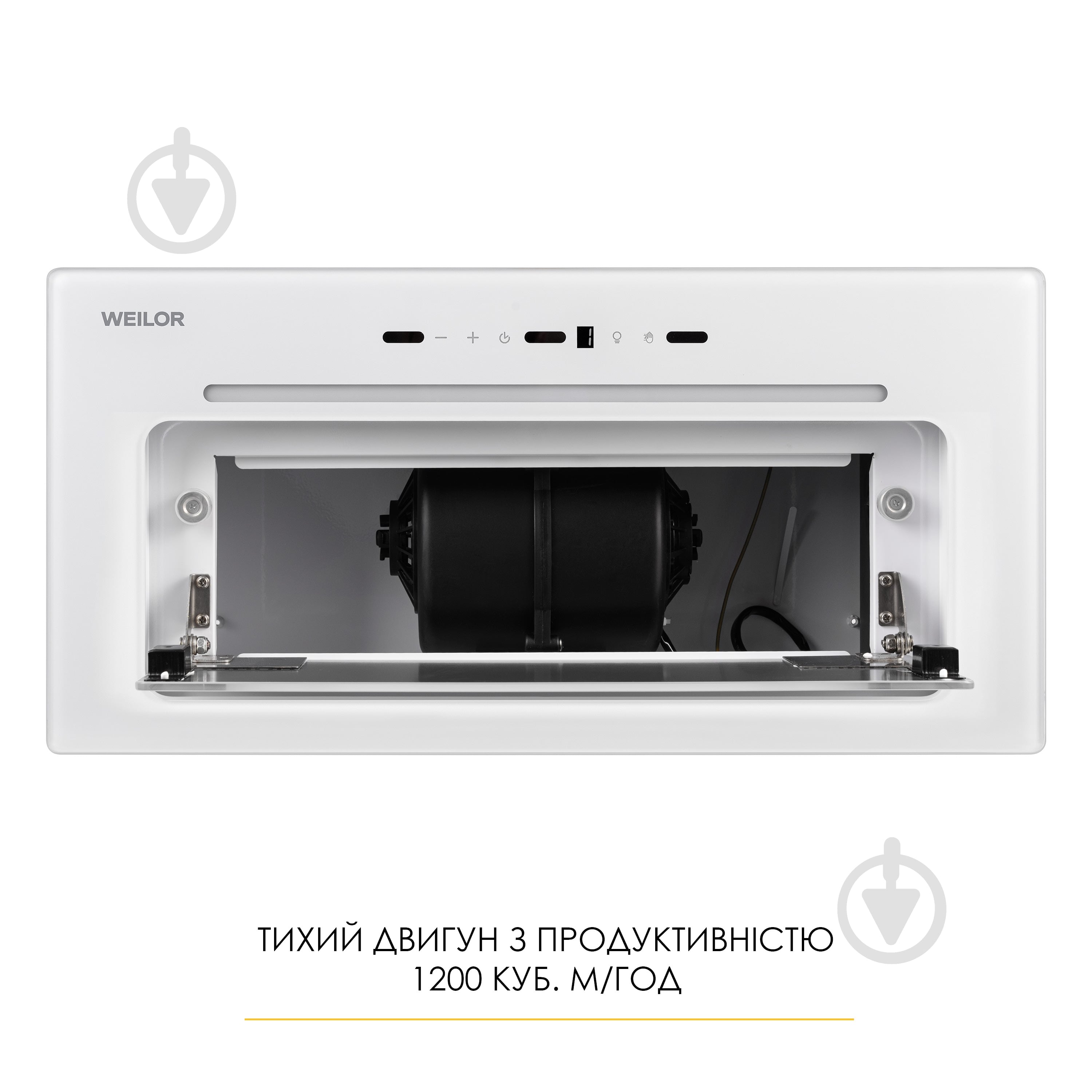 Вытяжка WEILOR LUMINA WBG 68 WHITE - фото 10