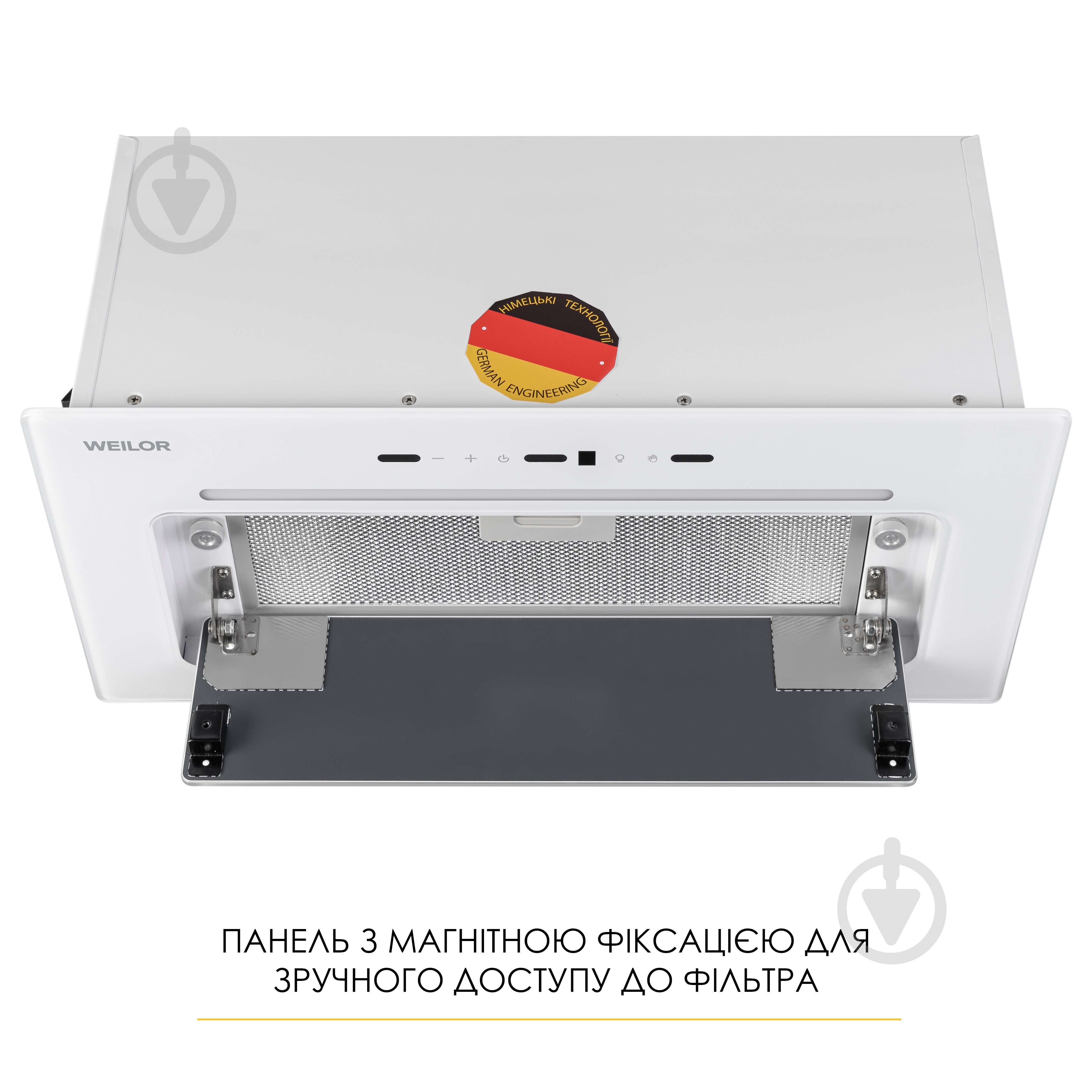 Вытяжка WEILOR LUMINA WBG 68 WHITE - фото 6