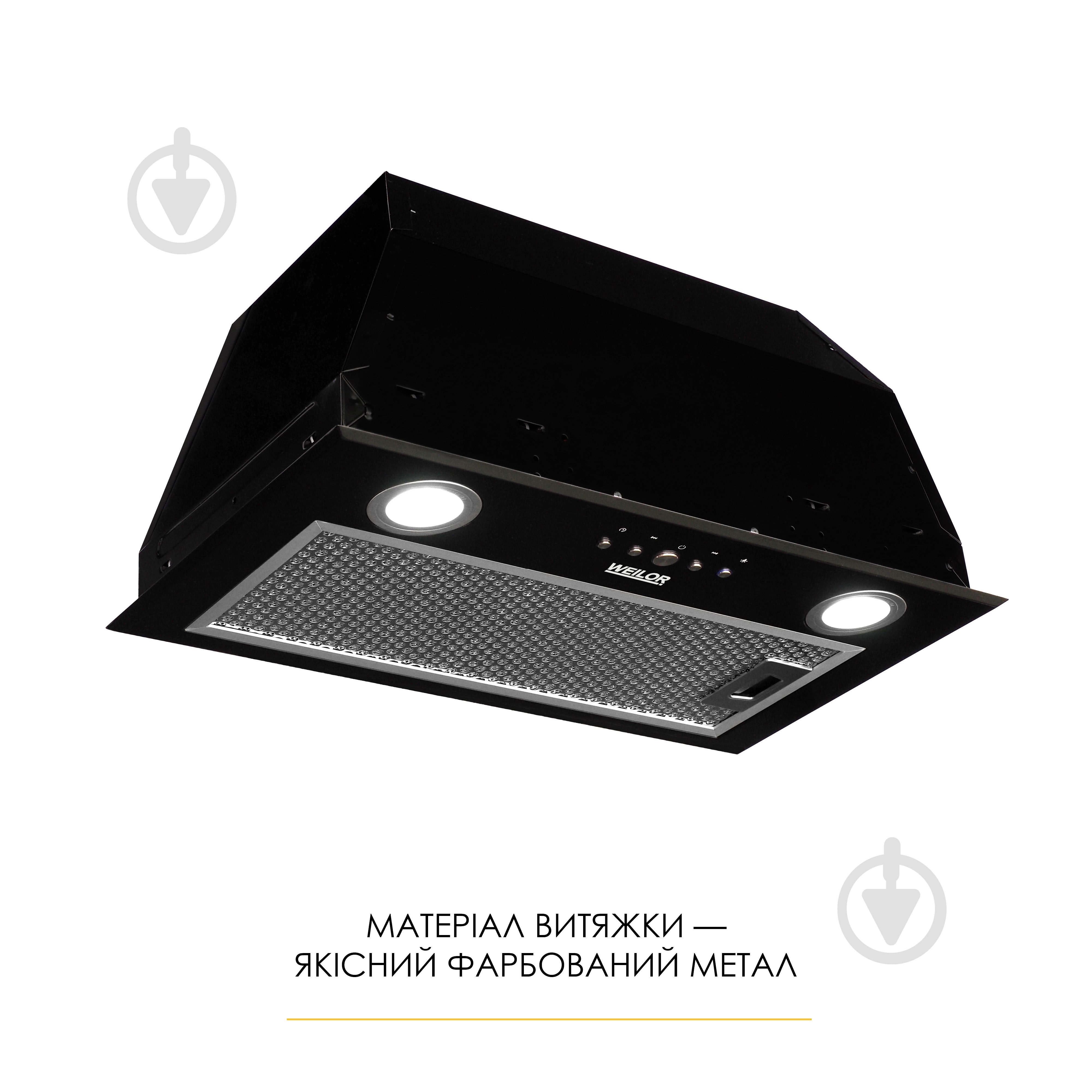 Вытяжка WEILOR WBE 58 BLACK - фото 2