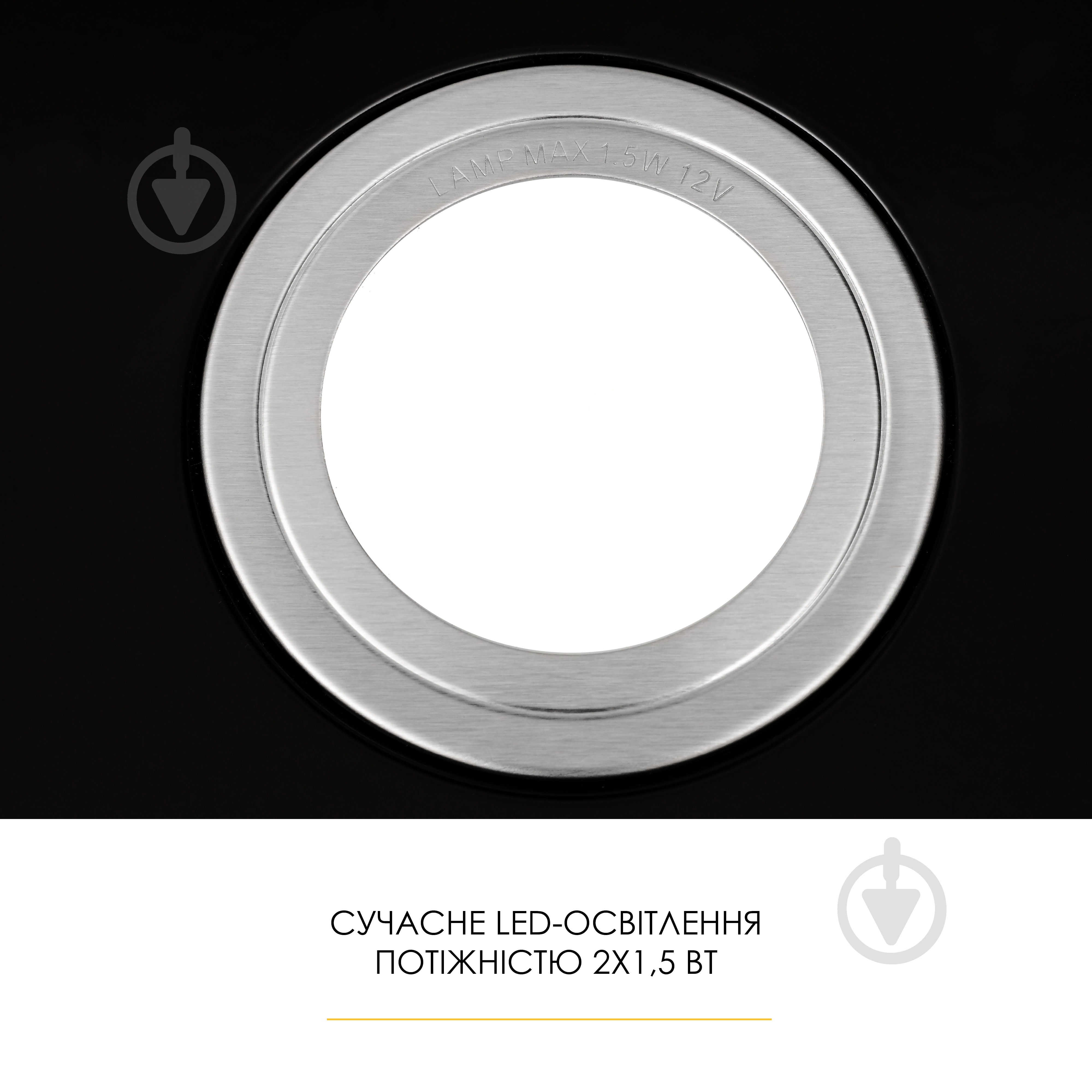 Вытяжка WEILOR WBE 58 BLACK - фото 6