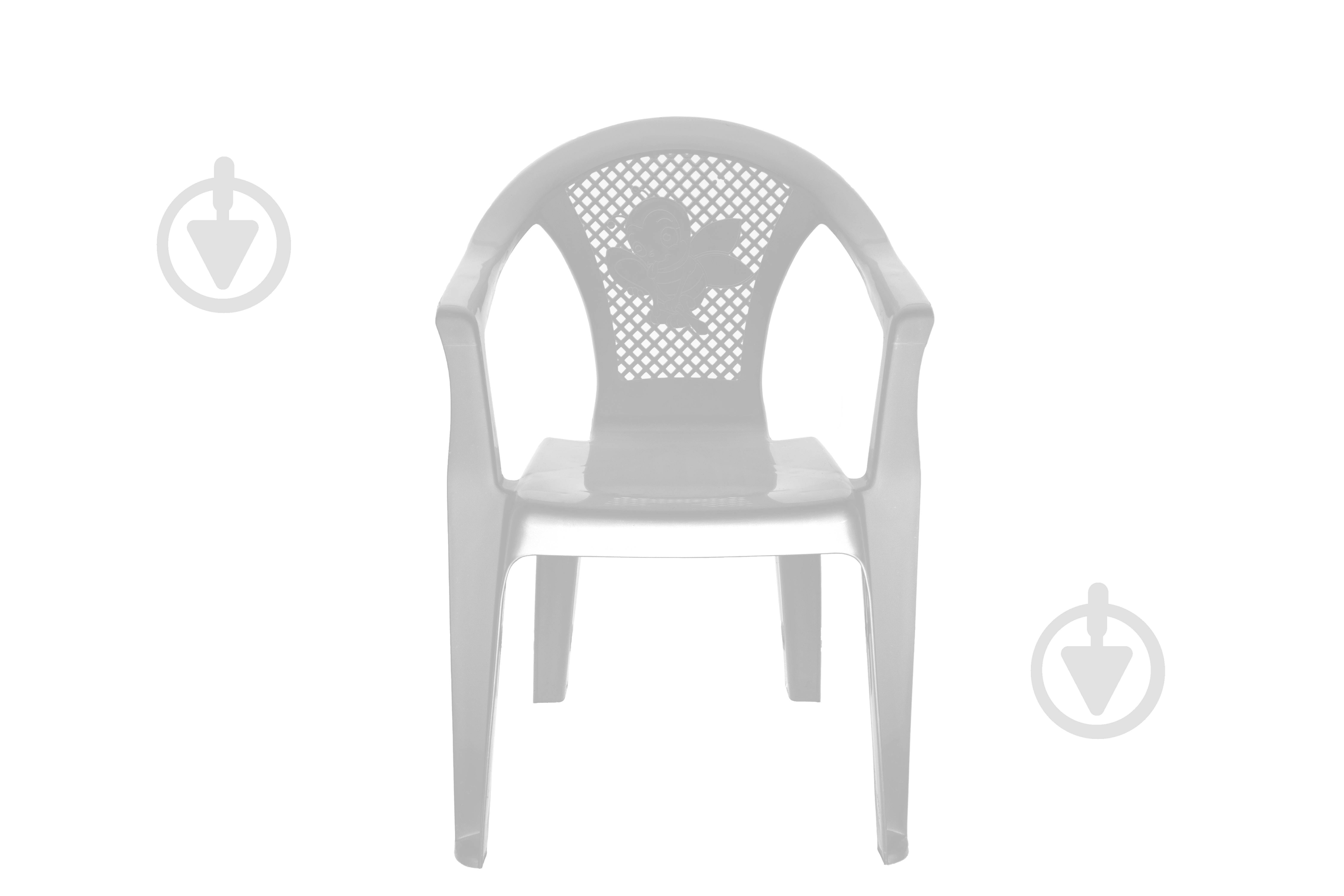 Крісло дитяче 350х370х540 мм білий - фото 1