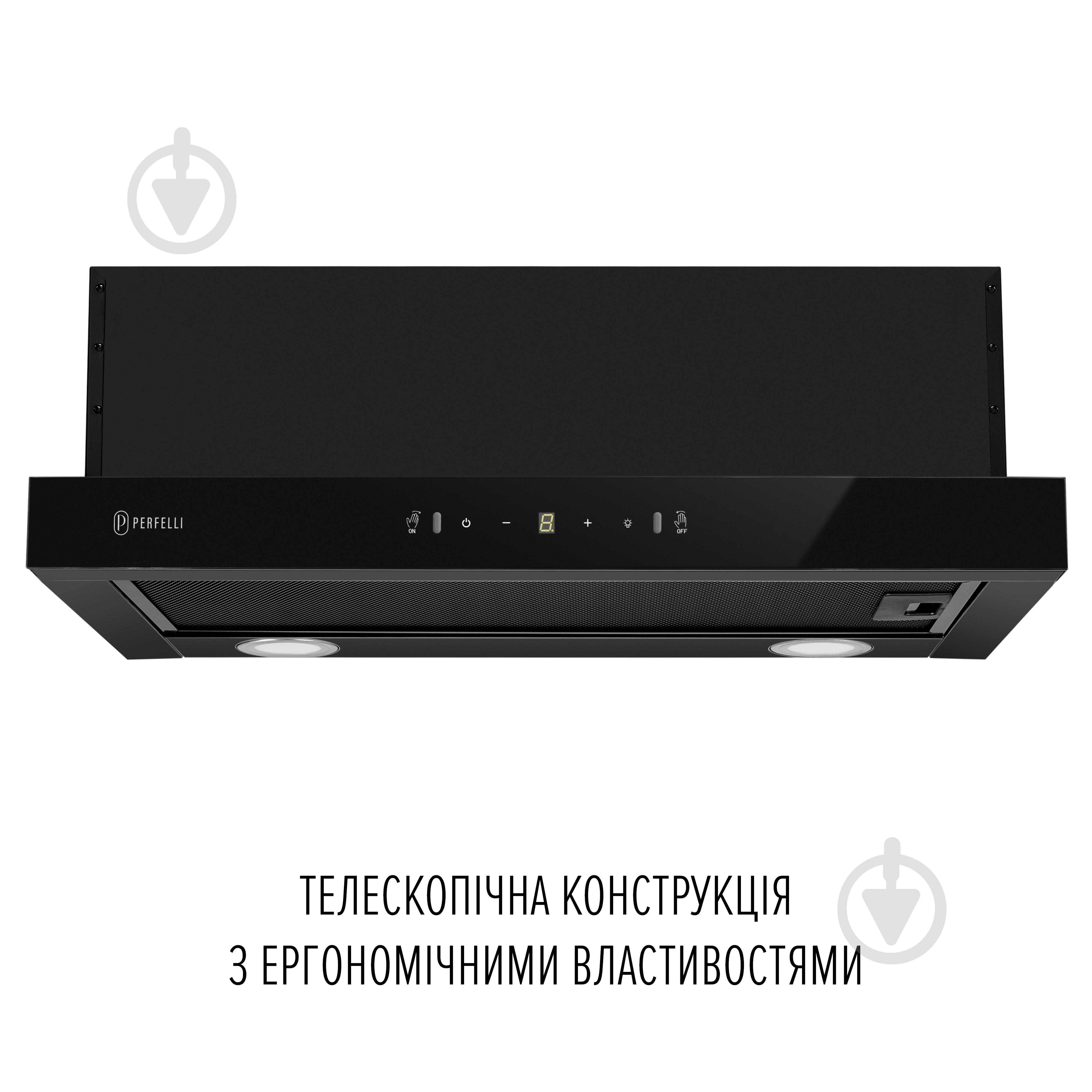 Вытяжка Perfelli DELIO 6PWB NERO - фото 2