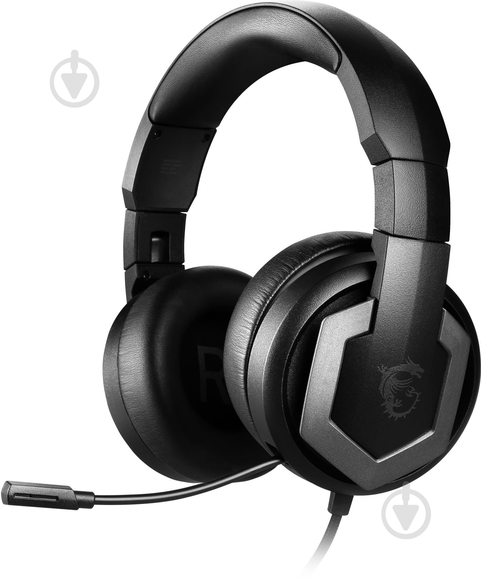 Наушники MSI IMMERSE GH61 black (IMMERSE_GH61) - фото 2 Наушники MSI IMMERSE GH61 black (IMMERSE_GH61) - фото 2