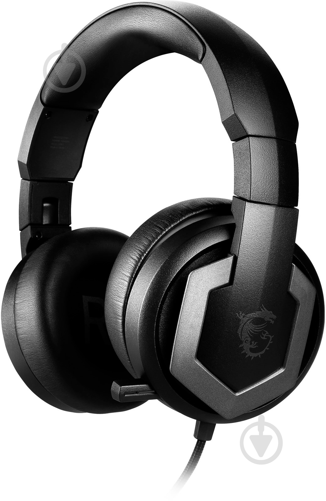 Наушники MSI IMMERSE GH61 black (IMMERSE_GH61) - фото 1 Наушники MSI IMMERSE GH61 black (IMMERSE_GH61) - фото 1