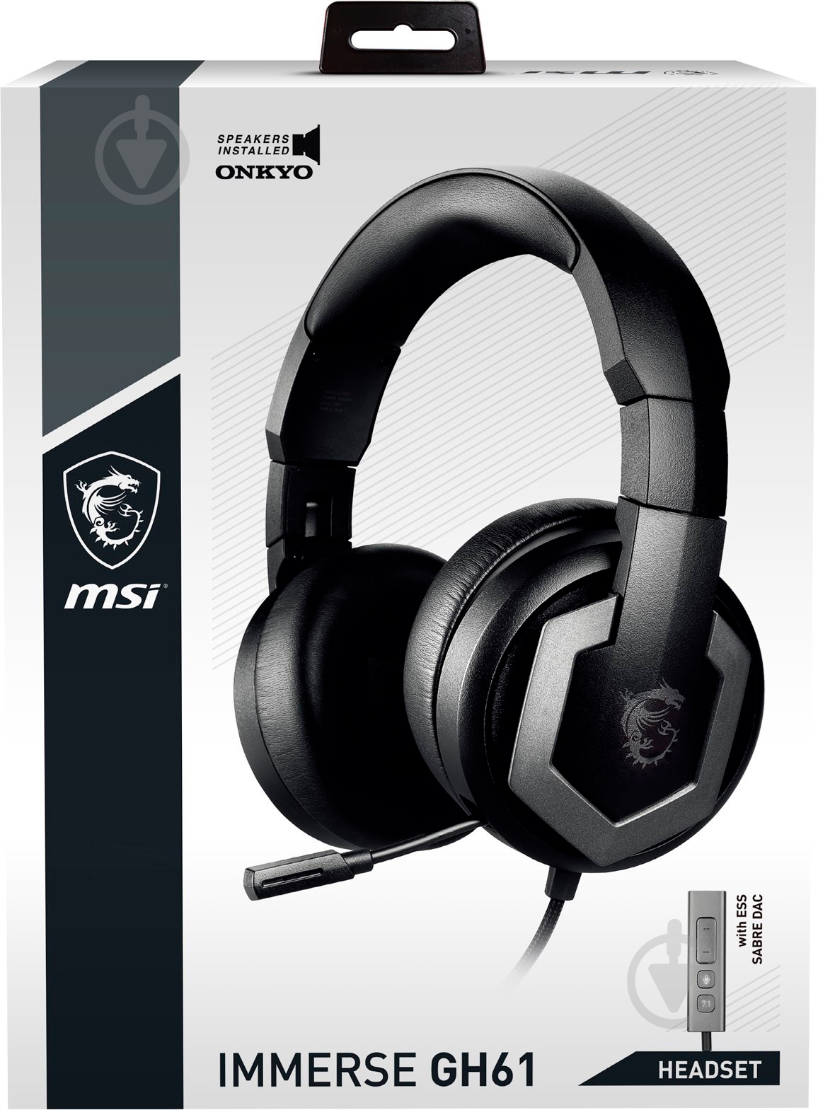 Наушники MSI IMMERSE GH61 black (IMMERSE_GH61) - фото 12 Наушники MSI IMMERSE GH61 black (IMMERSE_GH61) - фото 12