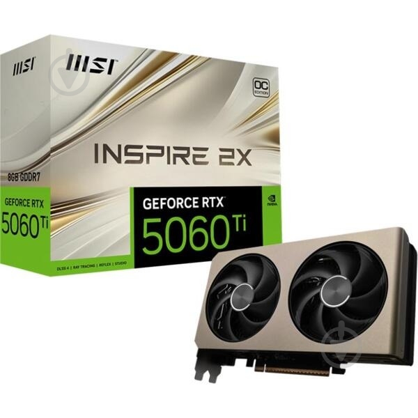 Відеокарта MSI GeForce RTX 5060 INSPIRE 2X OC 8GB GDDR7 128bit (912-V537-001) - фото 5