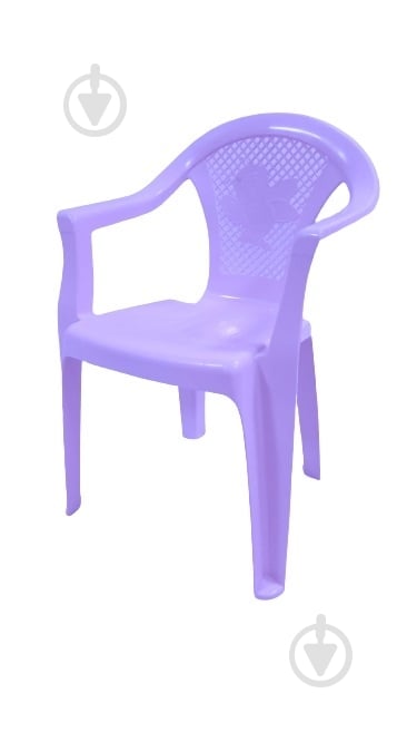 Кресло детское 350х370х540 мм лаванда - фото 1