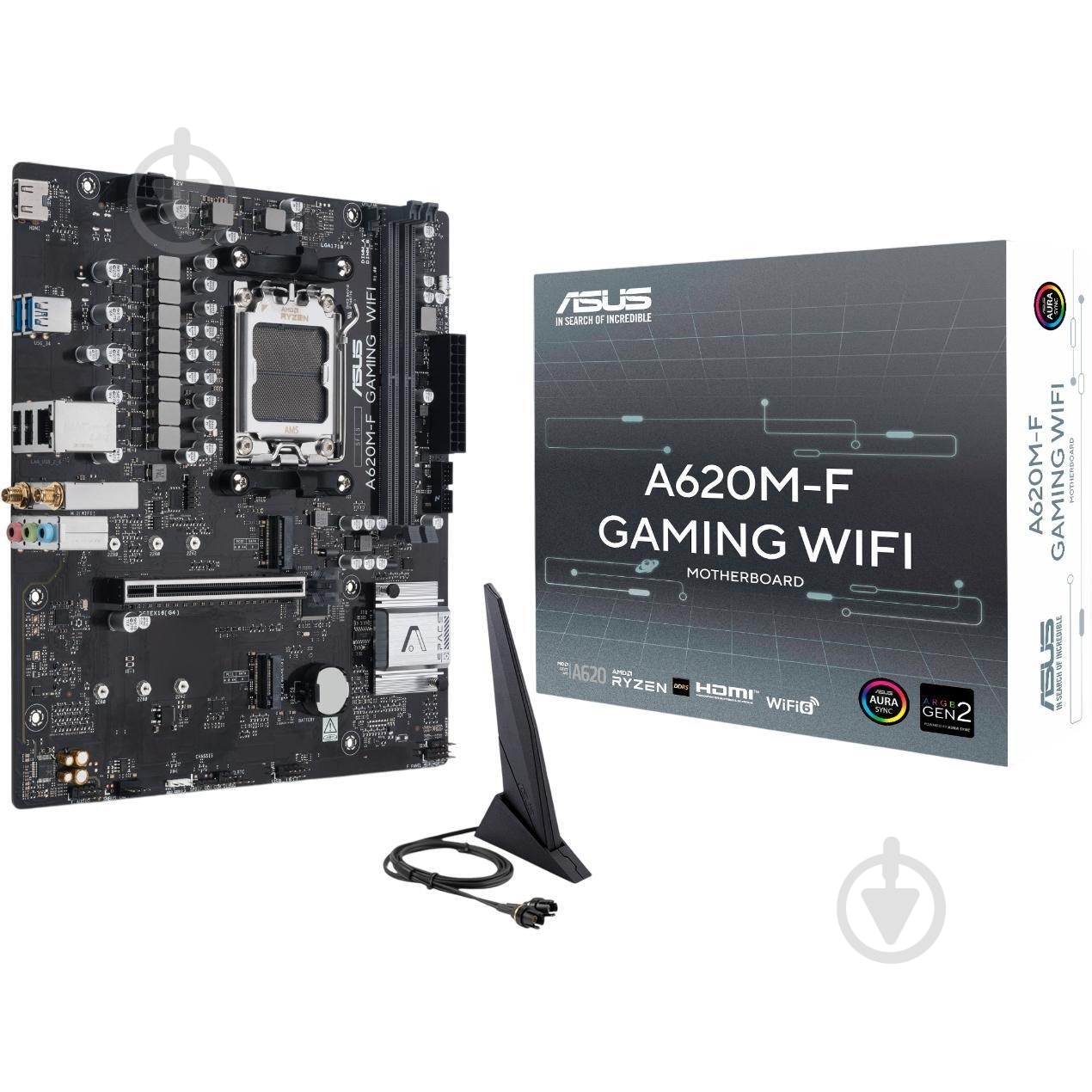 Материнская плата Asus 90MB1KT0-M0EAY0 (Socket AM5, AMD A620, micro ATX) - фото 1