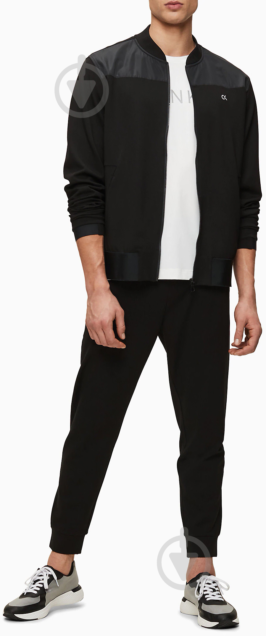 Джемпер Calvin Klein Performance Bomber Jacket 00GMS0J467-007 р. L чорний - фото 2
