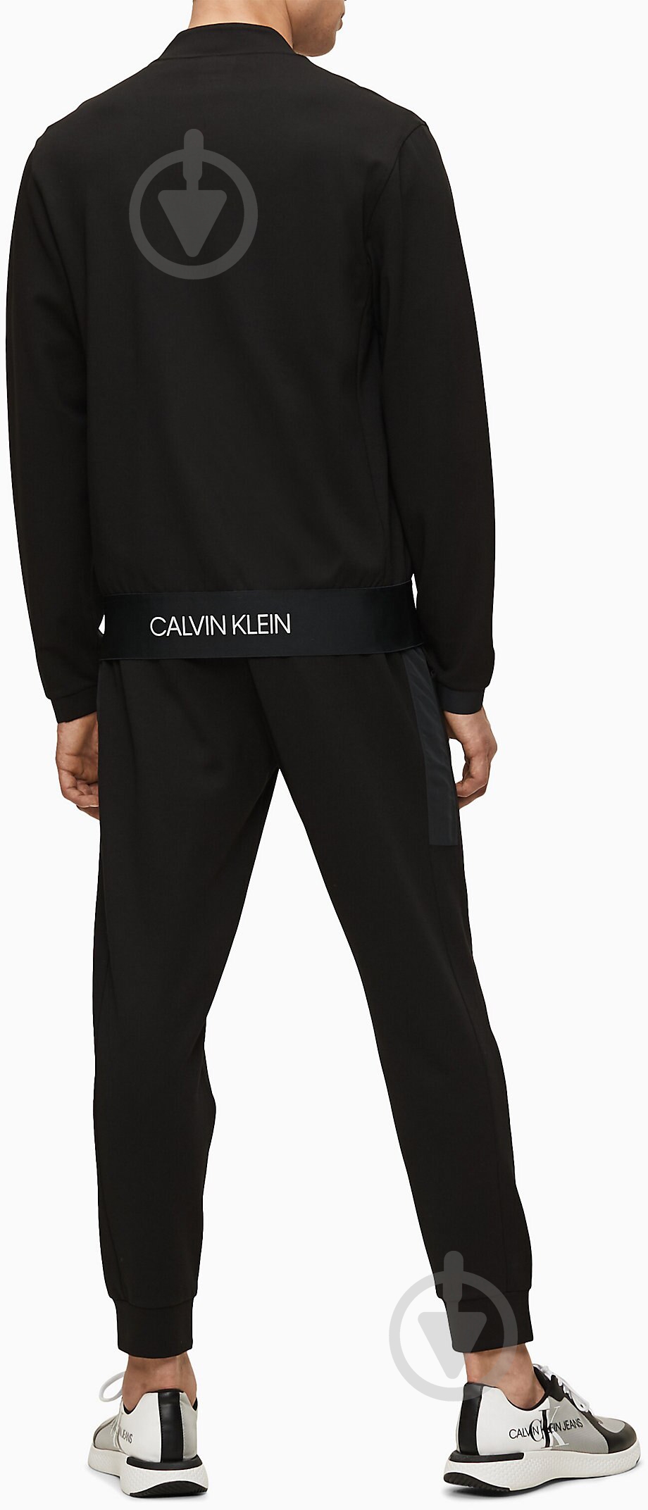 Джемпер Calvin Klein Performance Bomber Jacket 00GMS0J467-007 р. L чорний - фото 3