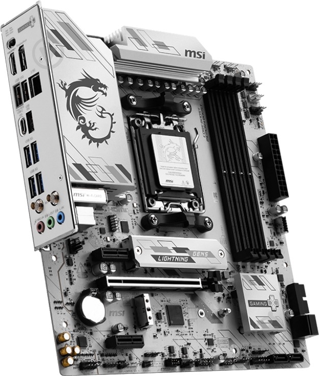 Материнская плата MSI 911-7E81-001 (Socket AM5, AMD B850, micro ATX) - фото 4 Материнская плата MSI 911-7E81-001 (Socket AM5, AMD B850, micro ATX) - фото 4