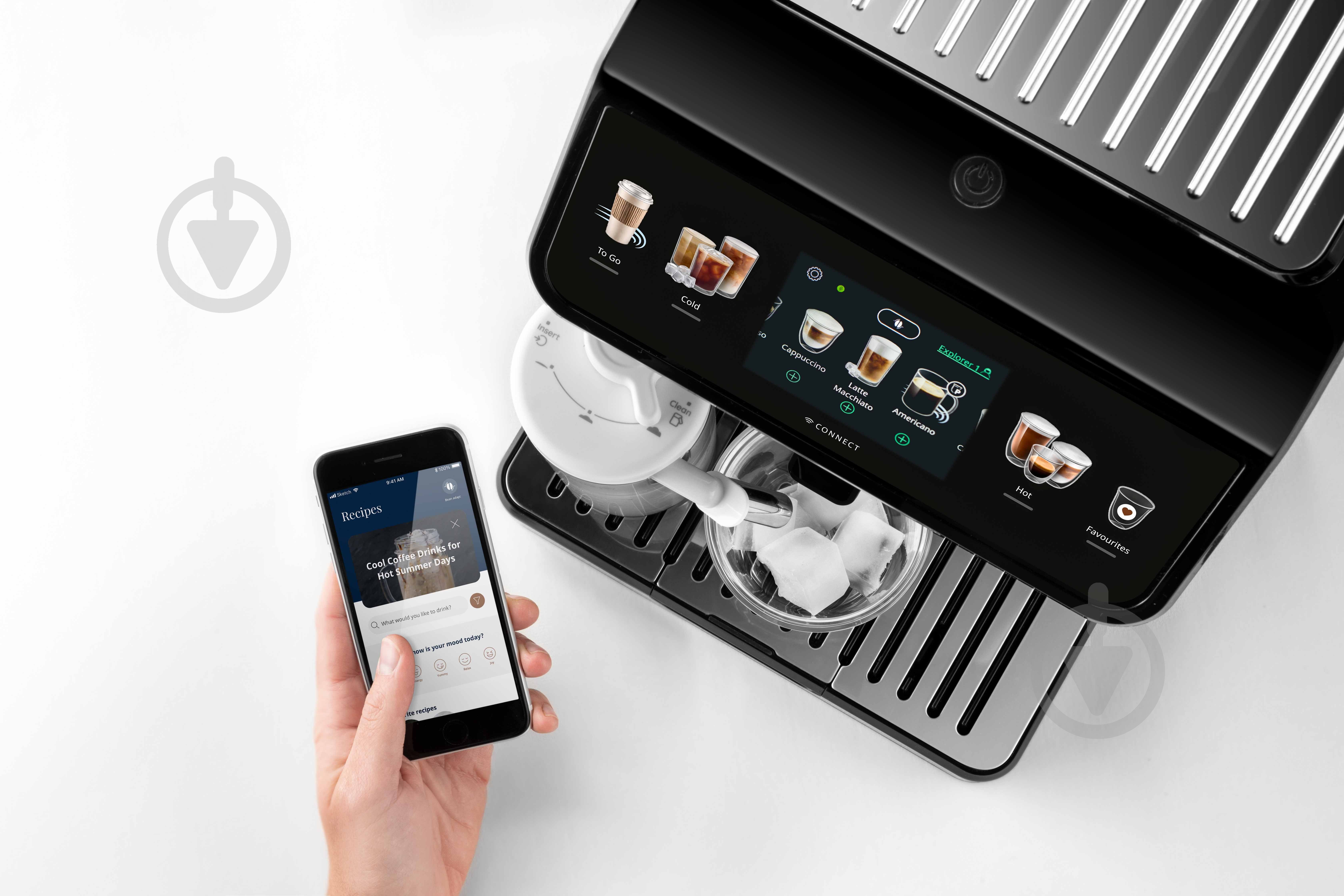 ВИТРИНА! Кофемашина Delonghi ECAM450.86.T Eletta Explore - фото 13