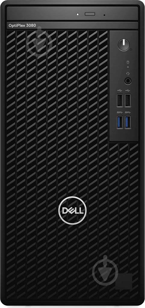 Компьютер Dell OptiPlex 3080 MT (N005O3080MT) black - фото 1