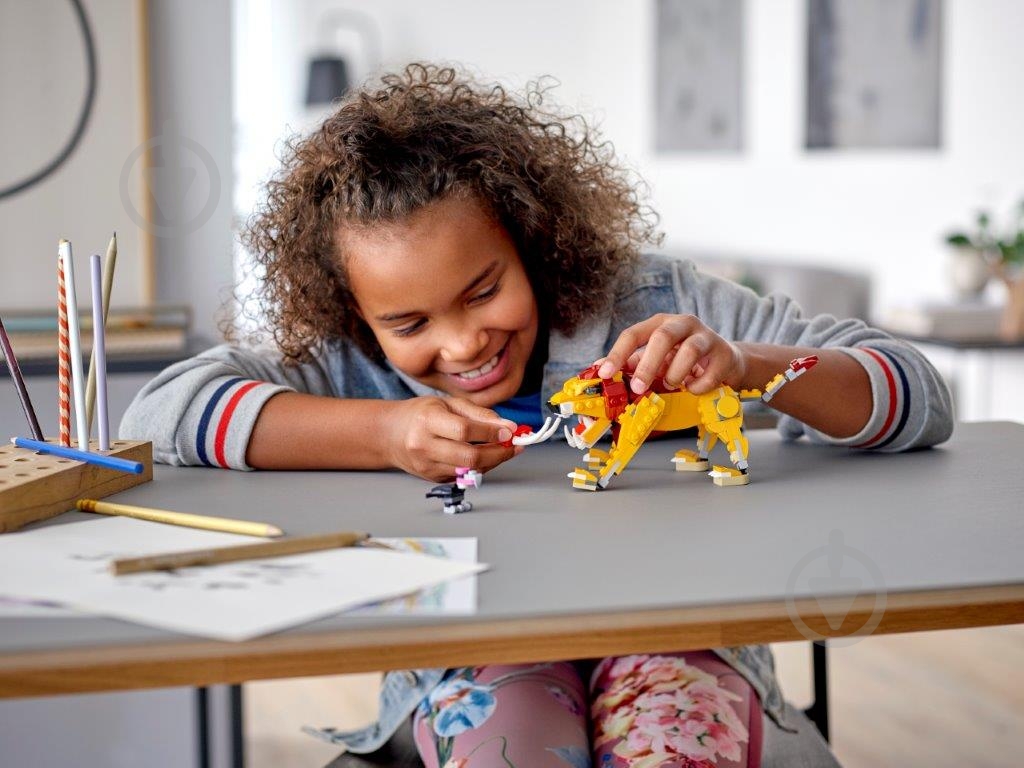 Конструктор LEGO Creator Дикий лев 31112 - фото 3 Конструктор LEGO Creator Дикий лев 31112 - фото 3