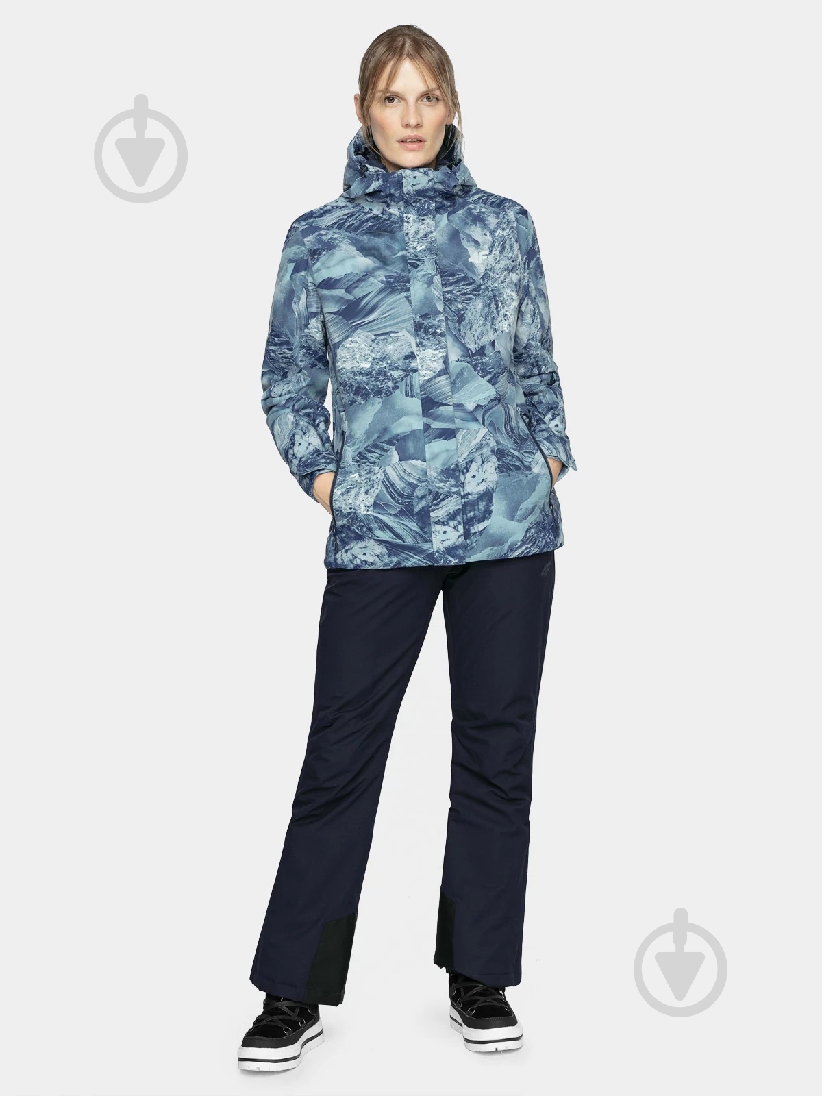 Куртка женская 4F D4Z20-KUDN302-90A р.S синяя - фото 2