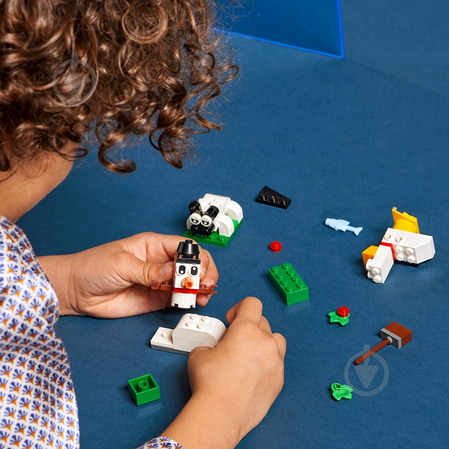 Конструктор LEGO Classic Белые кубики 11012 - фото 5