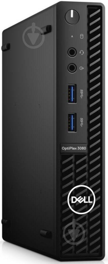 Неттоп Dell OptiPlex 3080 MFF (210-AVPQ-ST) black - фото 3