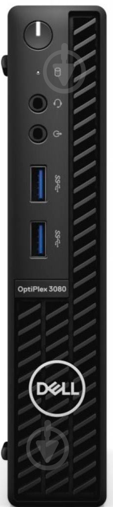 Неттоп Dell OptiPlex 3080 MFF (210-AVPQ-ST) black - фото 2