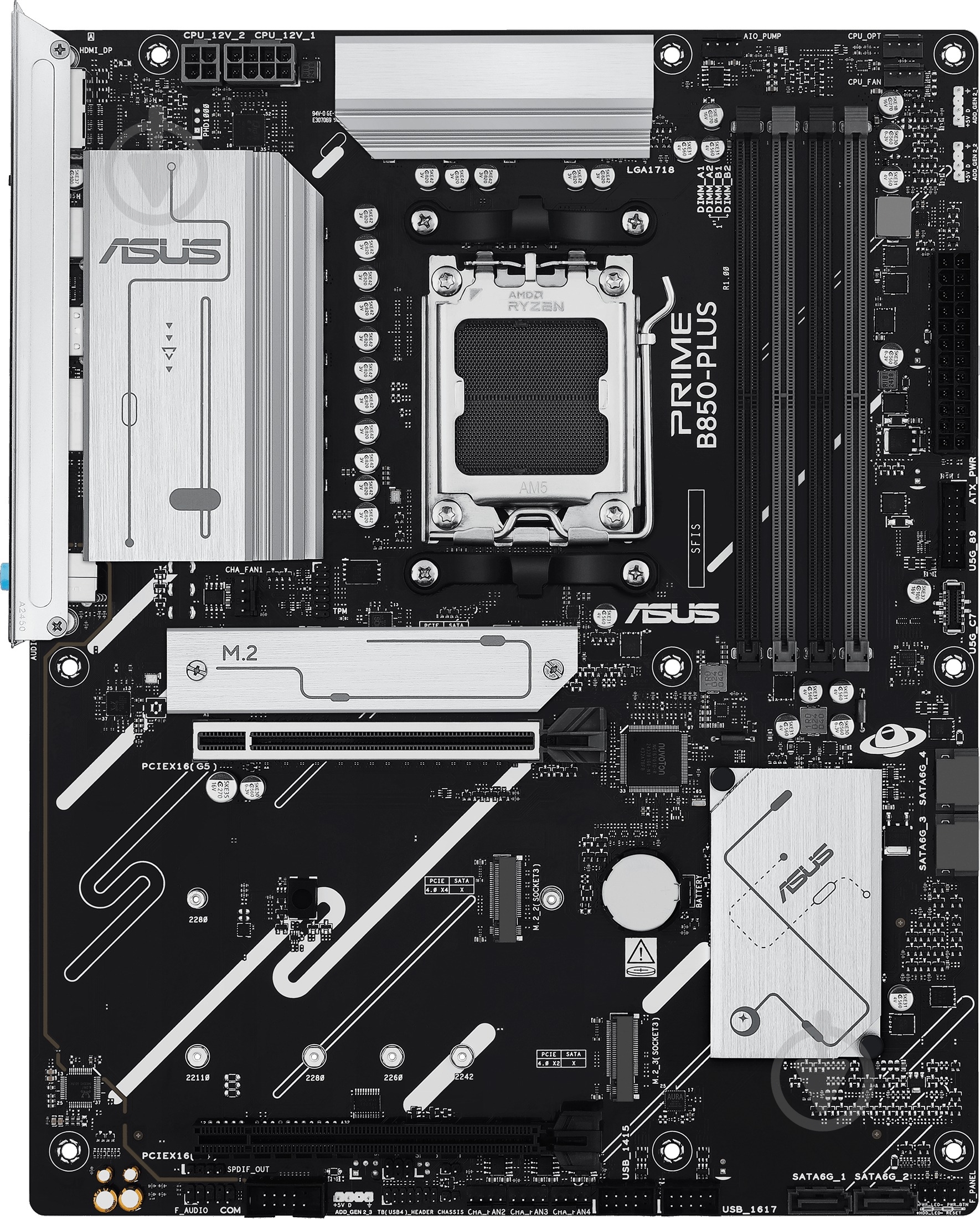 Материнская плата Asus 90MB1LC0-M0EAYC (Socket AM5, AMD B850, ATX) - фото 2