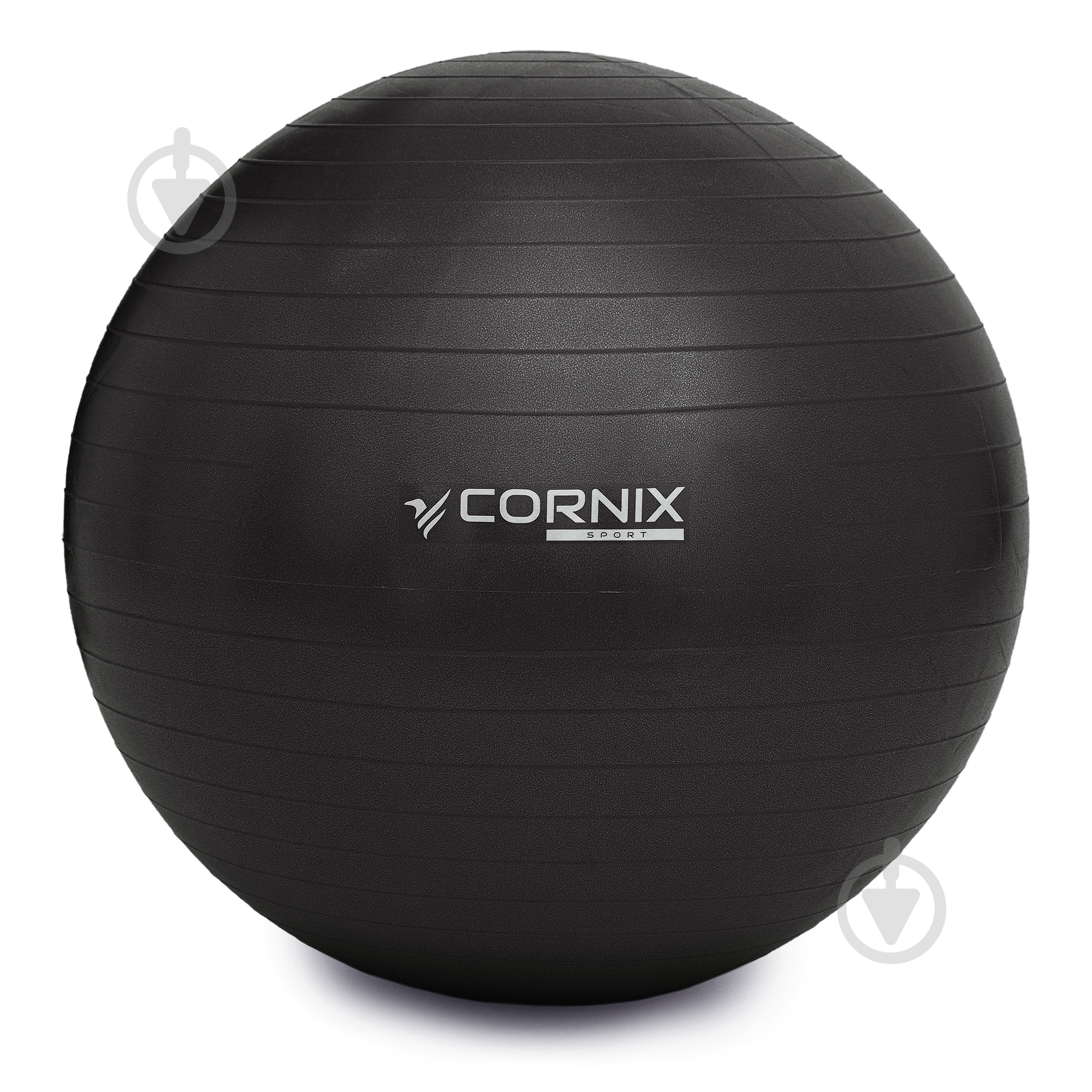 М'яч для фітнесу Cornix Anti-Burst Black d65 см XR-0020 - фото 10 М'яч для фітнесу Cornix Anti-Burst Black d65 см XR-0020 - фото 10
