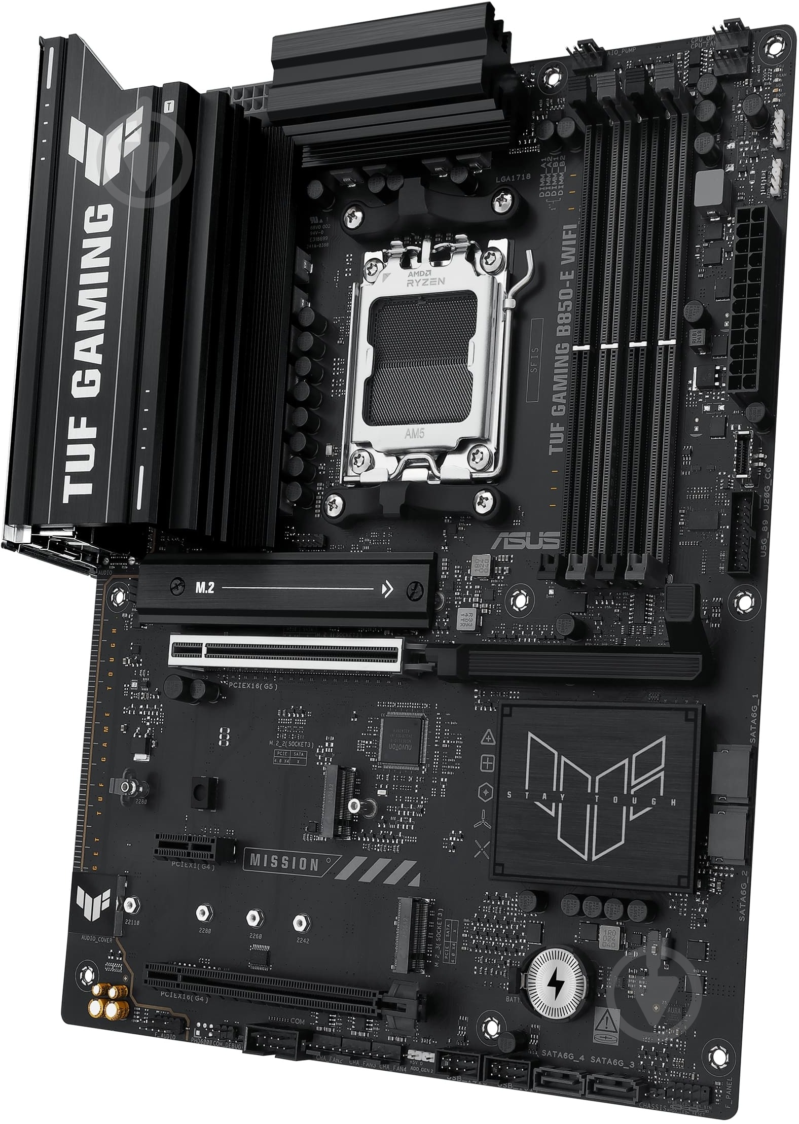 Материнська плата Asus 90MB1L20-M0EAY0 (Socket AM5, AMD B850, ATX) - фото 4