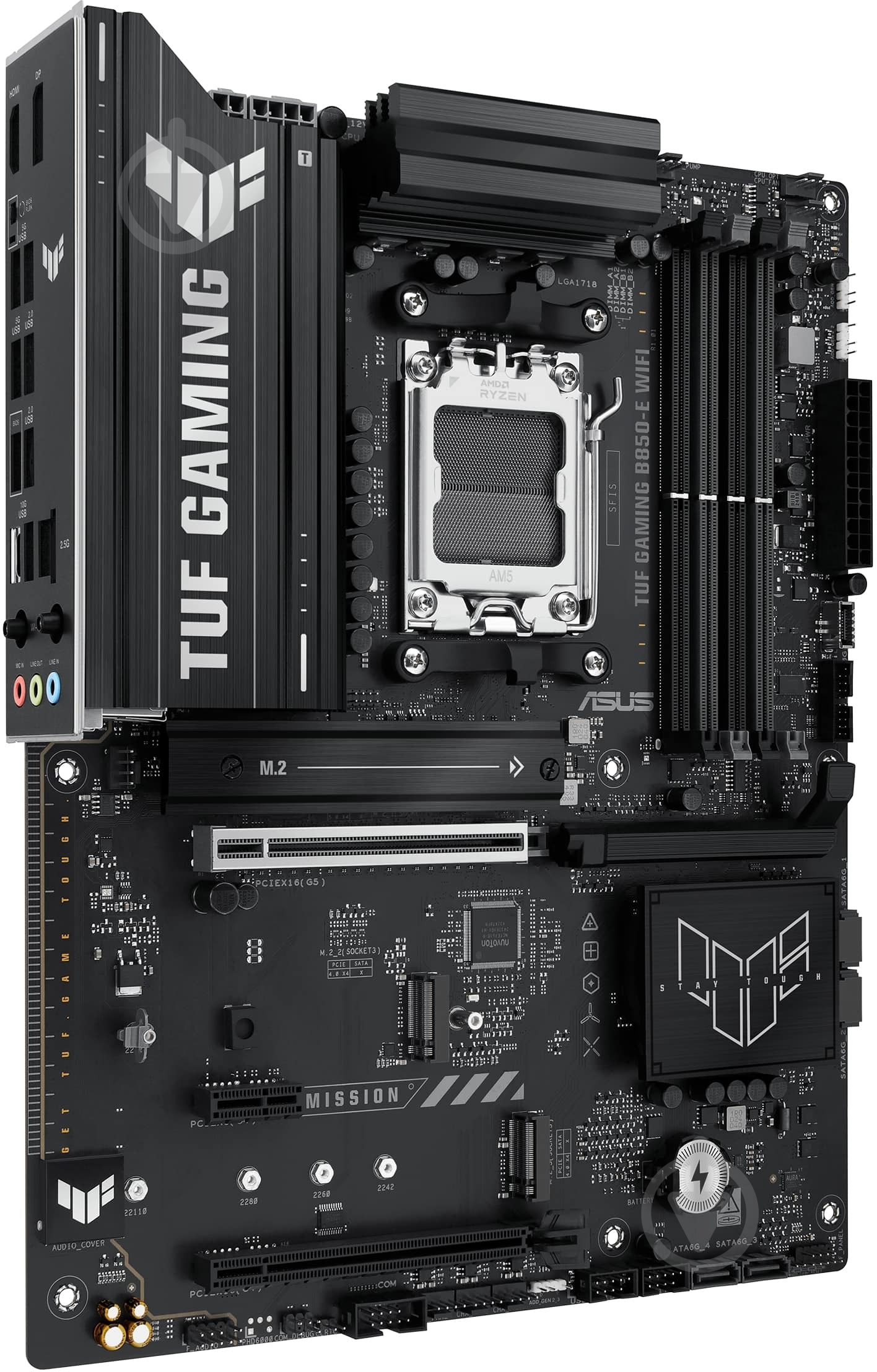 Материнська плата Asus 90MB1L20-M0EAY0 (Socket AM5, AMD B850, ATX) - фото 3