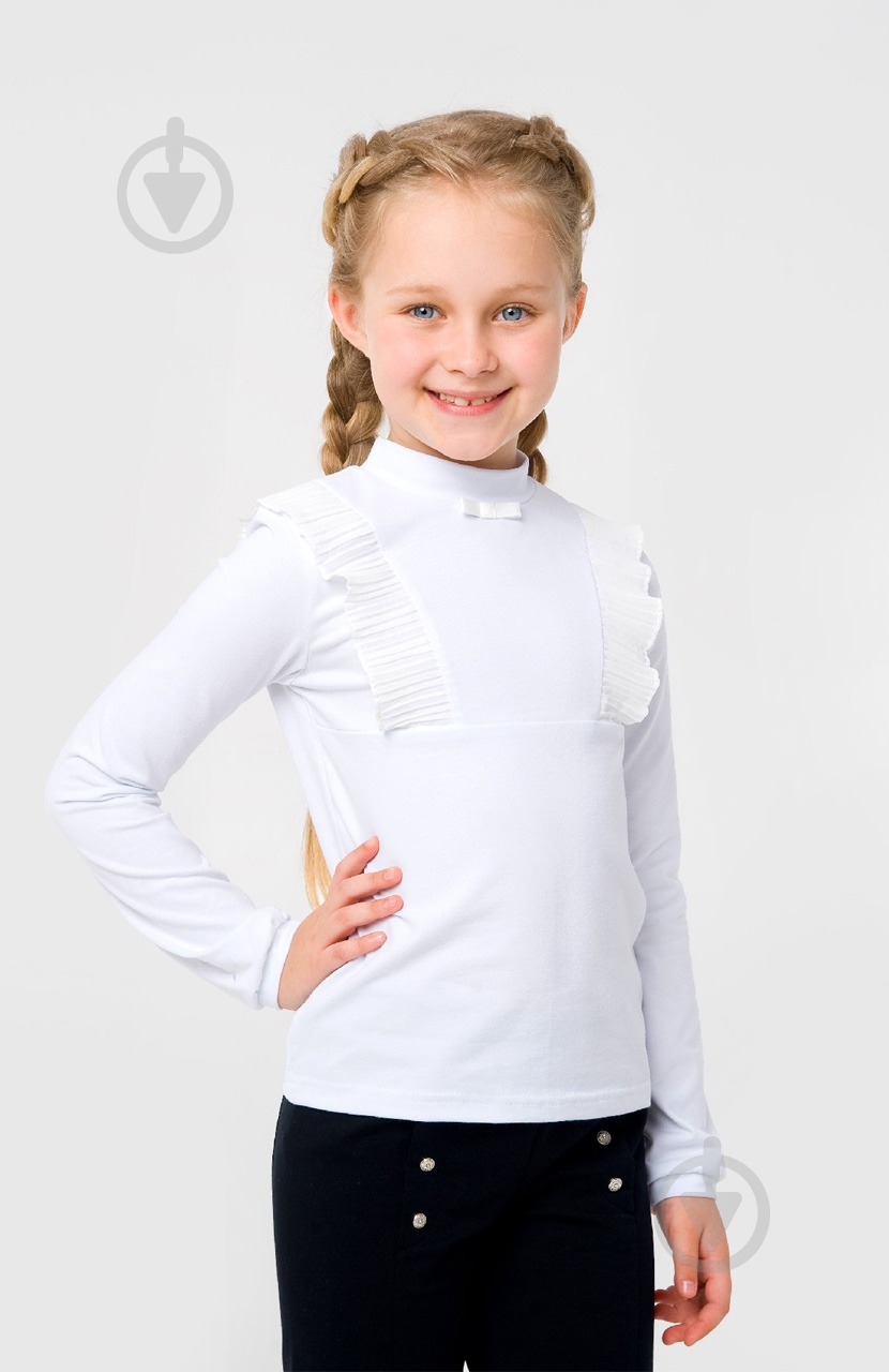 Блуза Smil р.122 белый 114443 - фото 1 Блуза Smil р.122 белый 114443 - фото 1