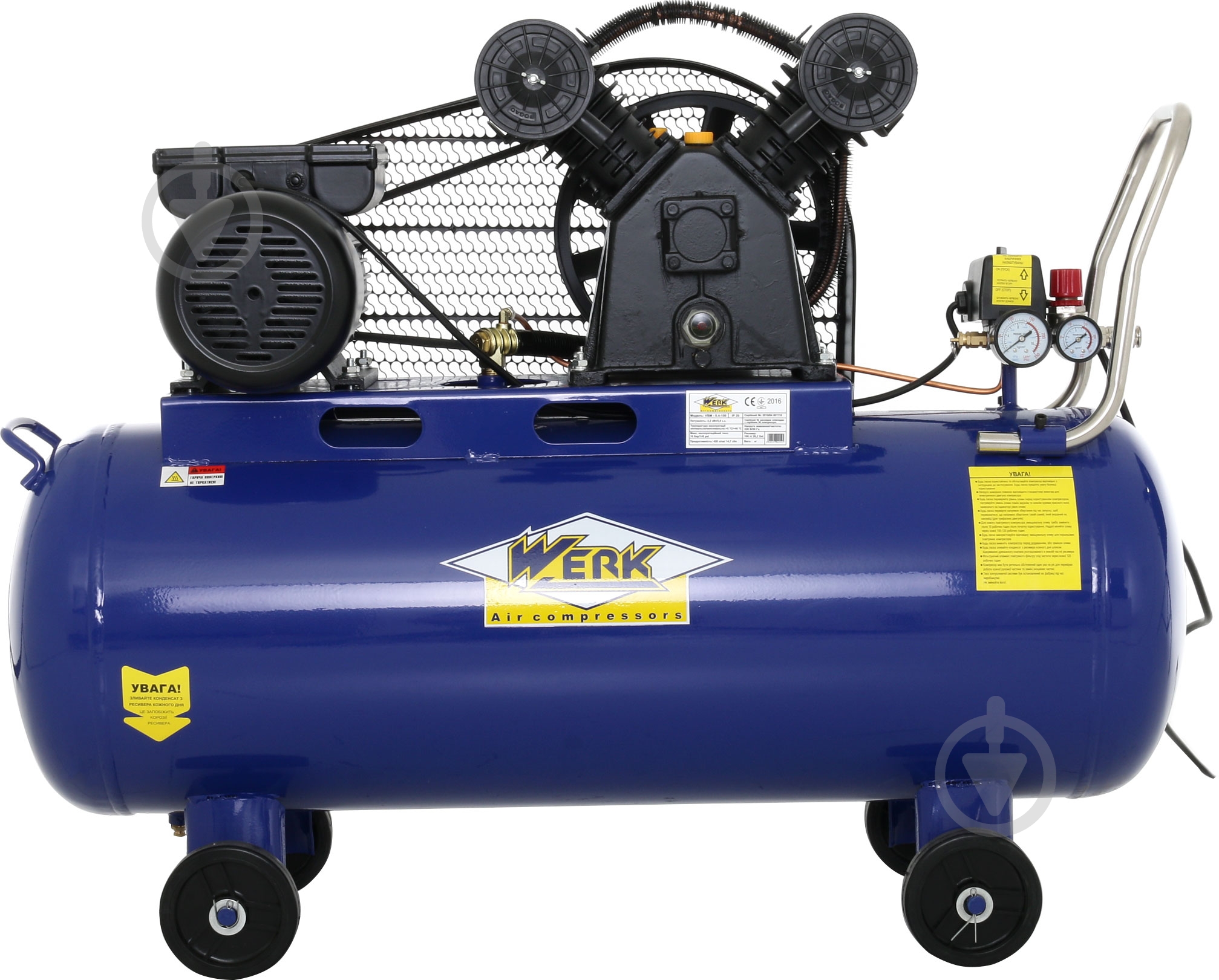 Компрессор Werk   VBM-0.4-100 - фото 2