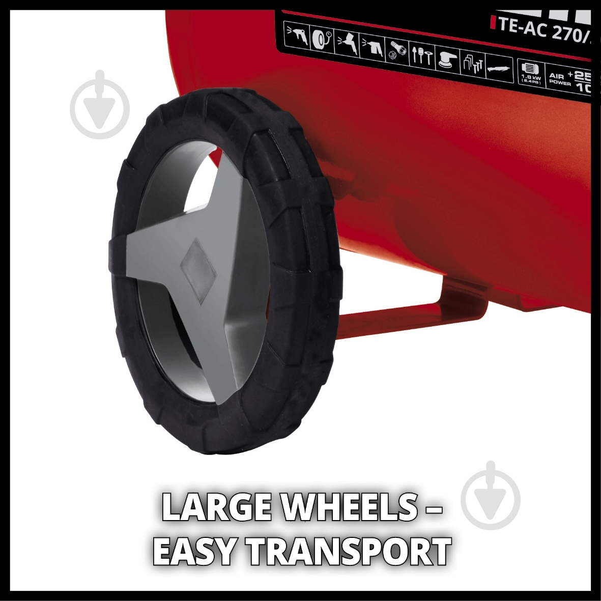 Компресор Einhell  TE-AC 270/50/10 4010440 - фото 7