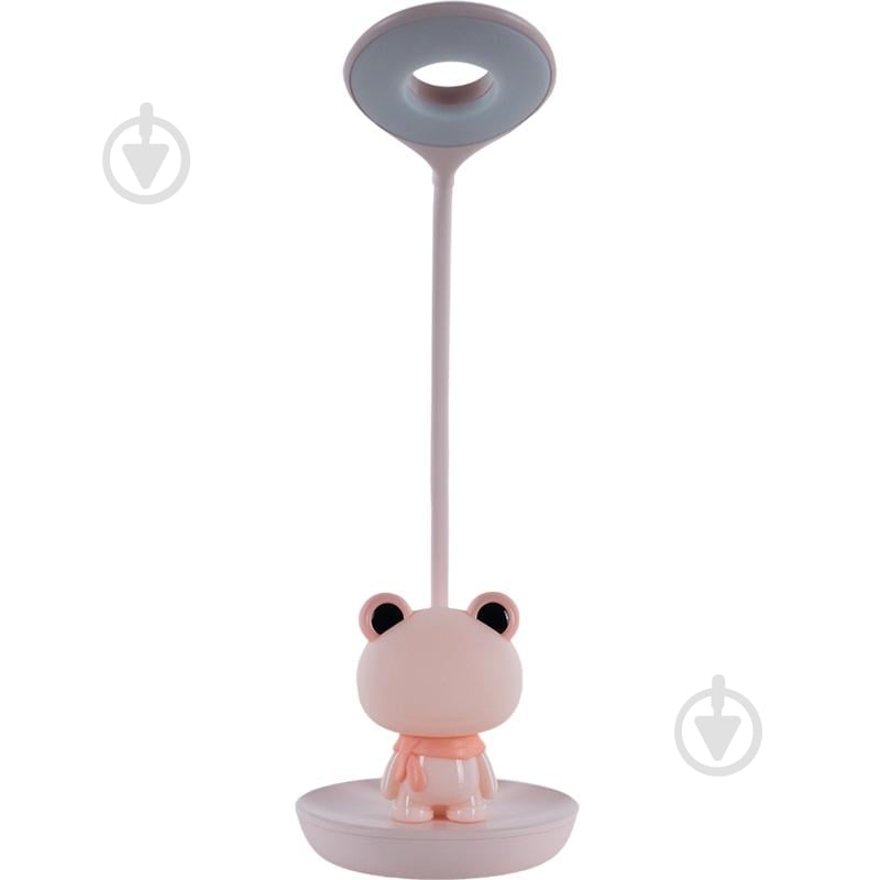 Настольная лампа KITE LED Froggy 2,5 Вт розовый K24-492-3-2 - фото 1 Настольная лампа KITE LED Froggy 2,5 Вт розовый K24-492-3-2 - фото 1