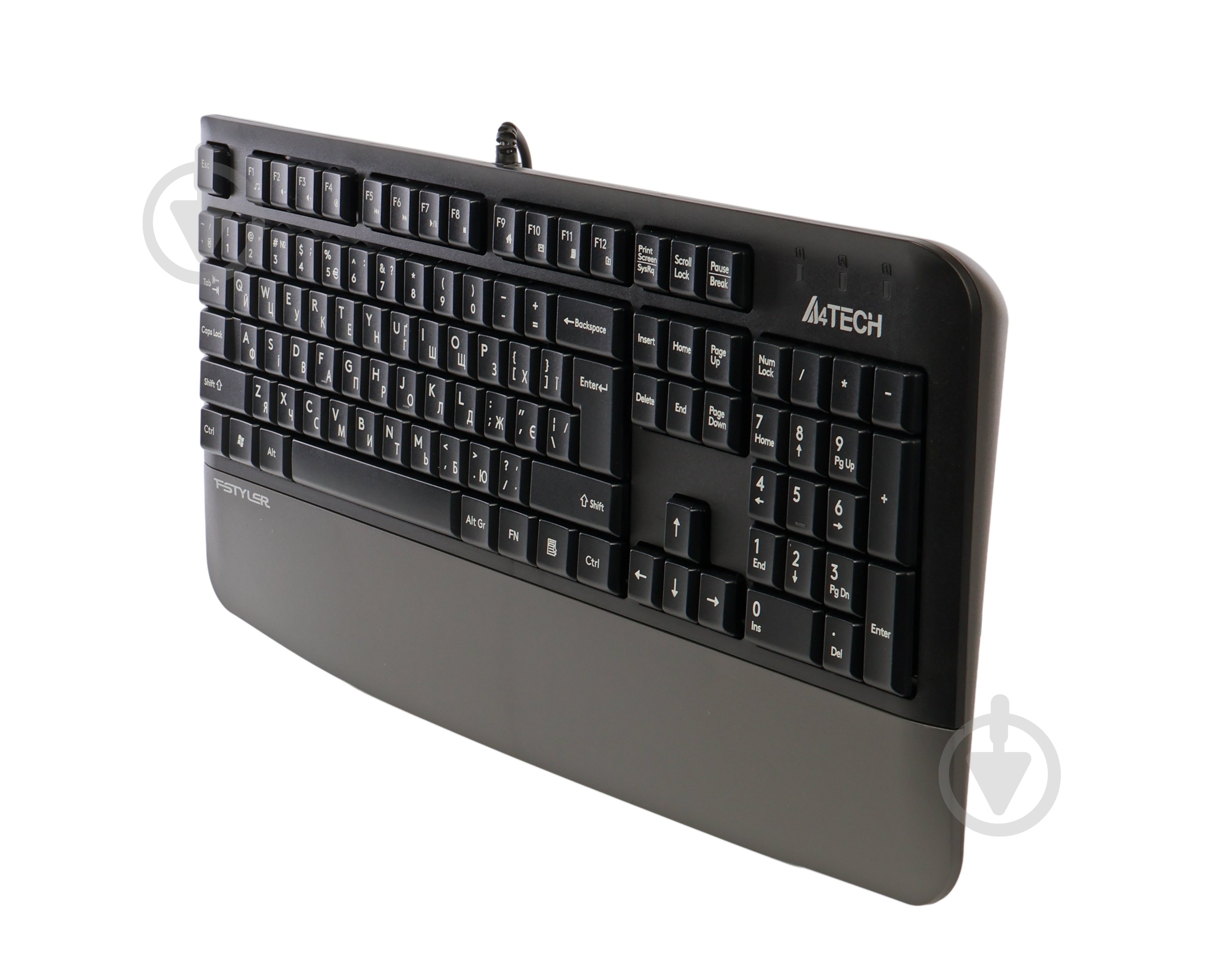 Клавиатура A4Tech (FK20 (Grey)) проводная, USB - фото 2