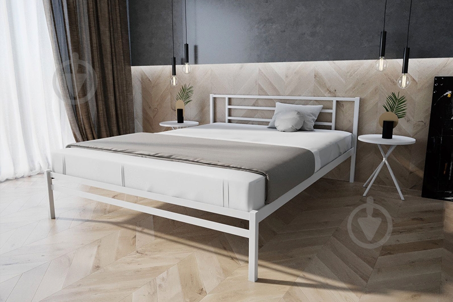 Кровать Eagle Glance E3247 140x200 см белый - фото 2