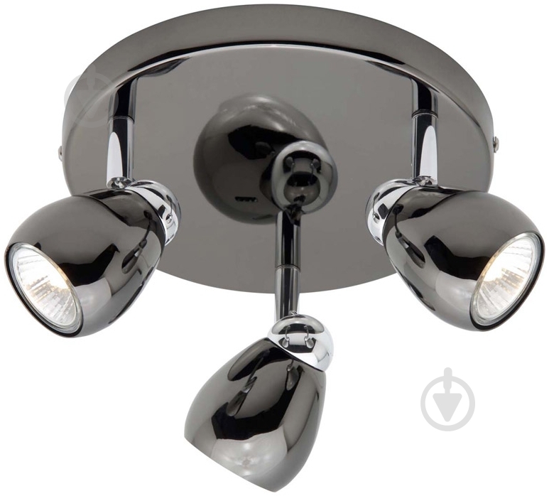 Спот Brilliant Milano 3xGU10 черный G29734/76 - фото 1