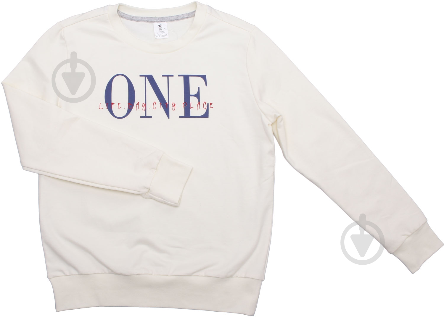 Джемпер для мальчика Роза 200513 р.152 молочный - фото 1