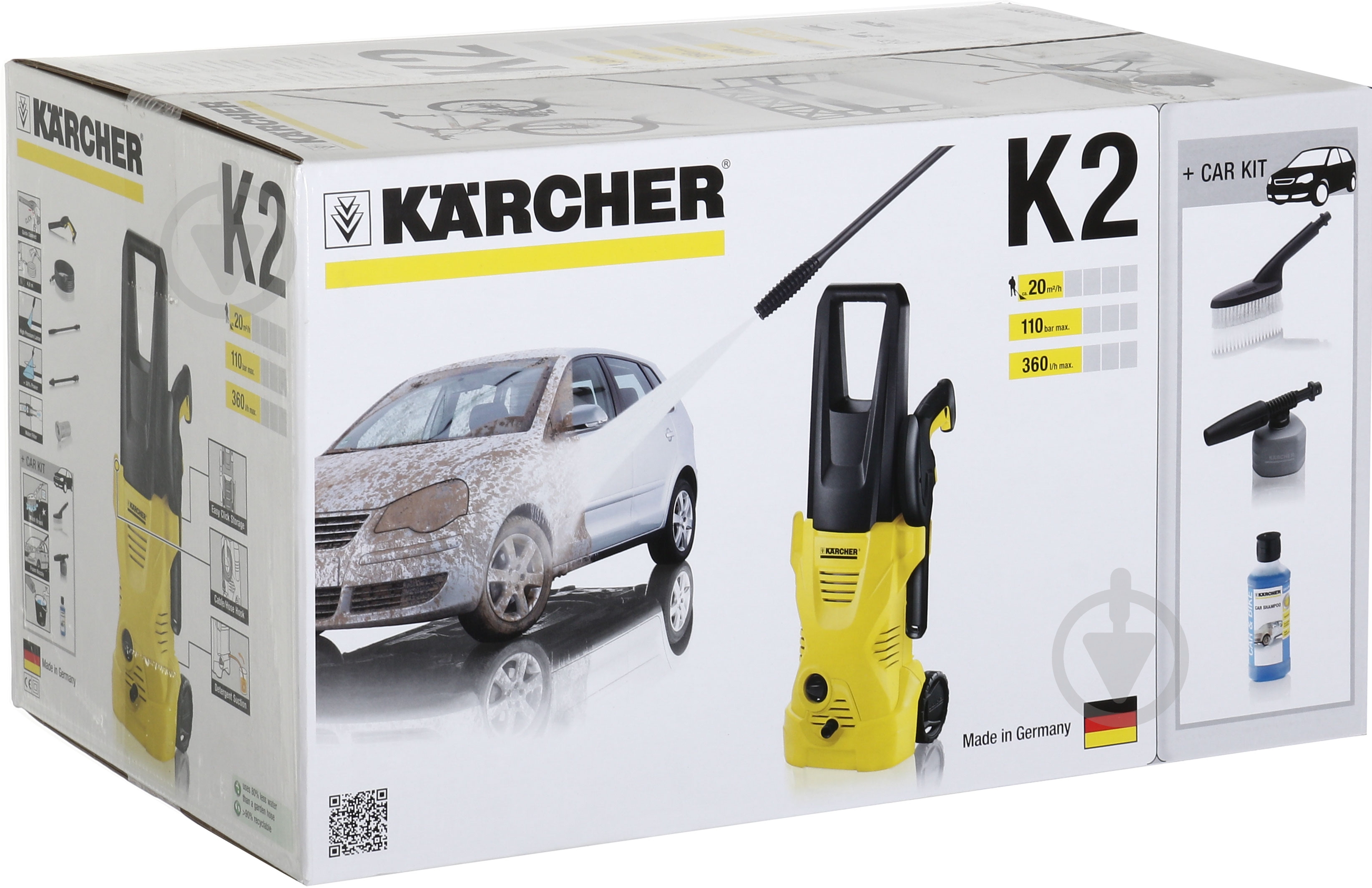 Мінімийка KARCHER К2 CAR 1.673-228.0 - фото 16 Мінімийка KARCHER К2 CAR 1.673-228.0 - фото 16