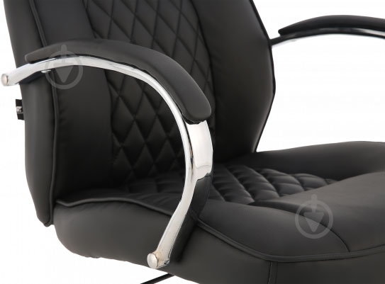 Кресло GT Racer X-2740AB Chrome черный - фото 6
