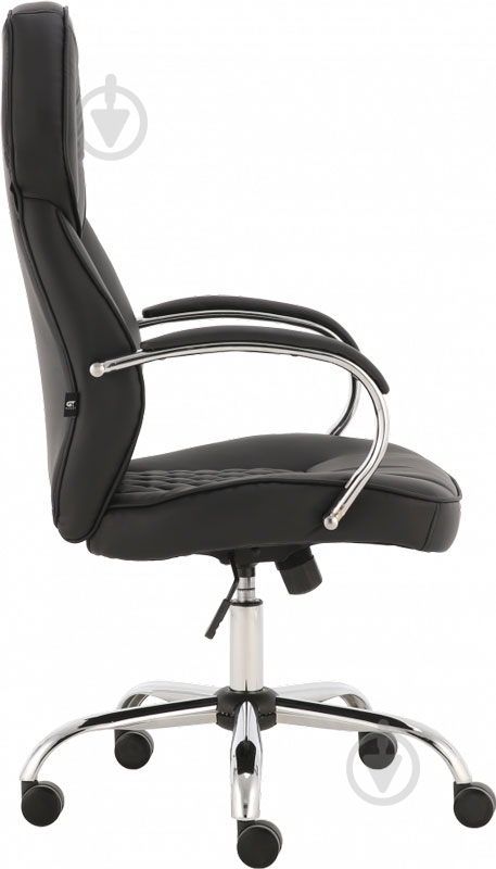 Кресло GT Racer X-2740AB Chrome черный - фото 3