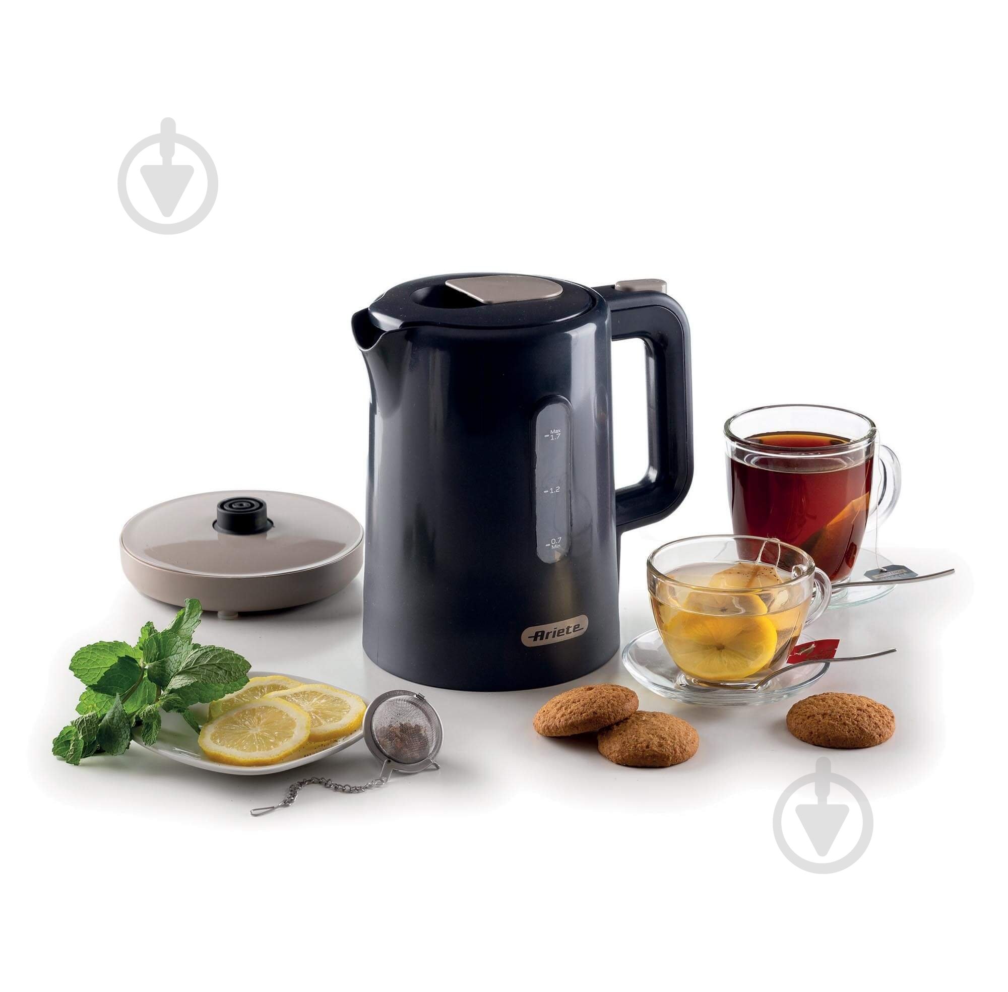 Электрочайник Ariete 2846 черный - фото 3 Электрочайник Ariete 2846 черный - фото 3