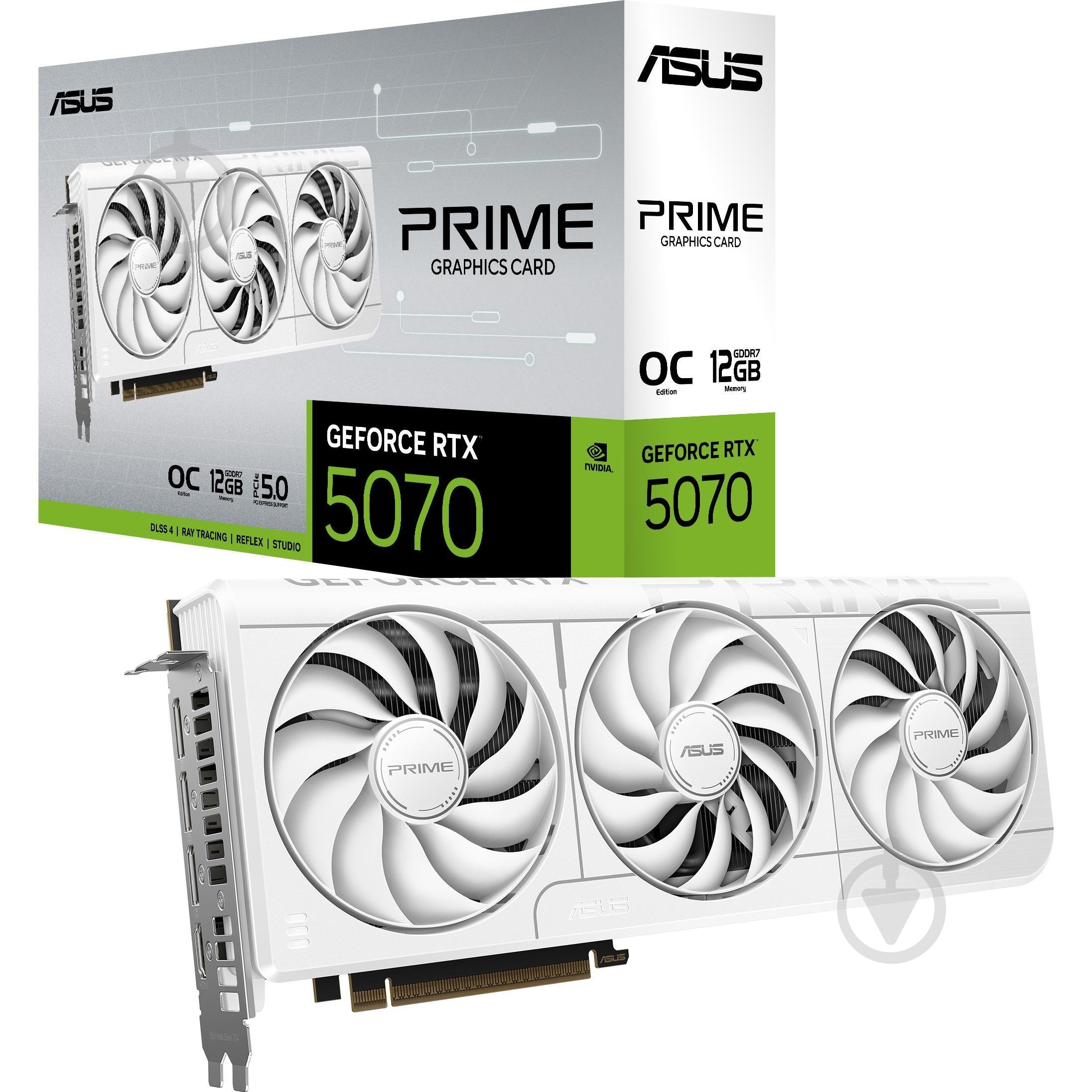 Відеокарта Asus GeForce RTX 5070 OC PRIME 12GB GDDR7 192bit (90YV0M19-M0NA00) - фото 9